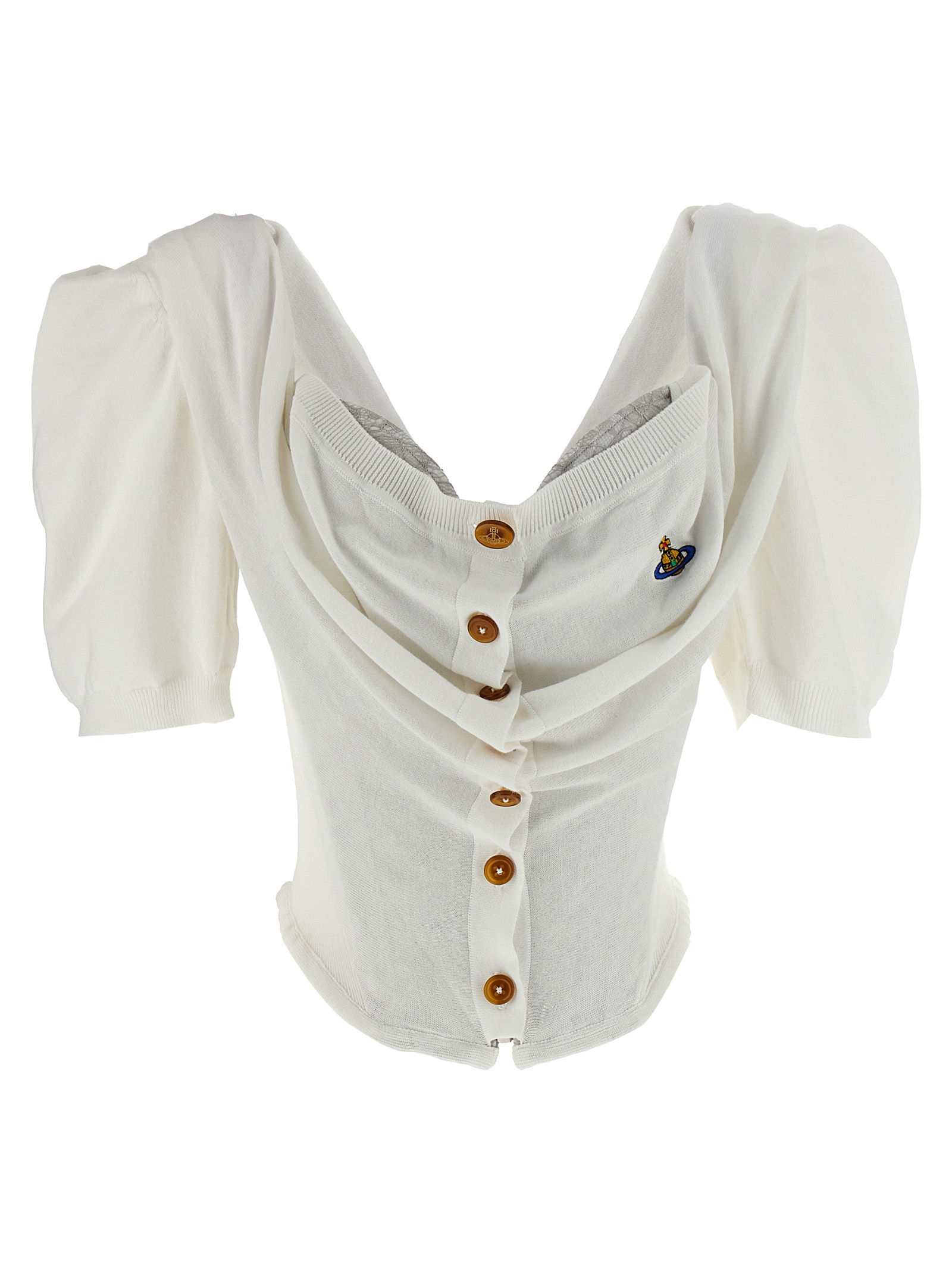 'Bea Corset' cardigan 18030063Y003FA405 (Vivienne Westwood / ニット・セーター・カーディガン ) | Vivienne Westwood (ヴィヴィアン・ウェストウッド)