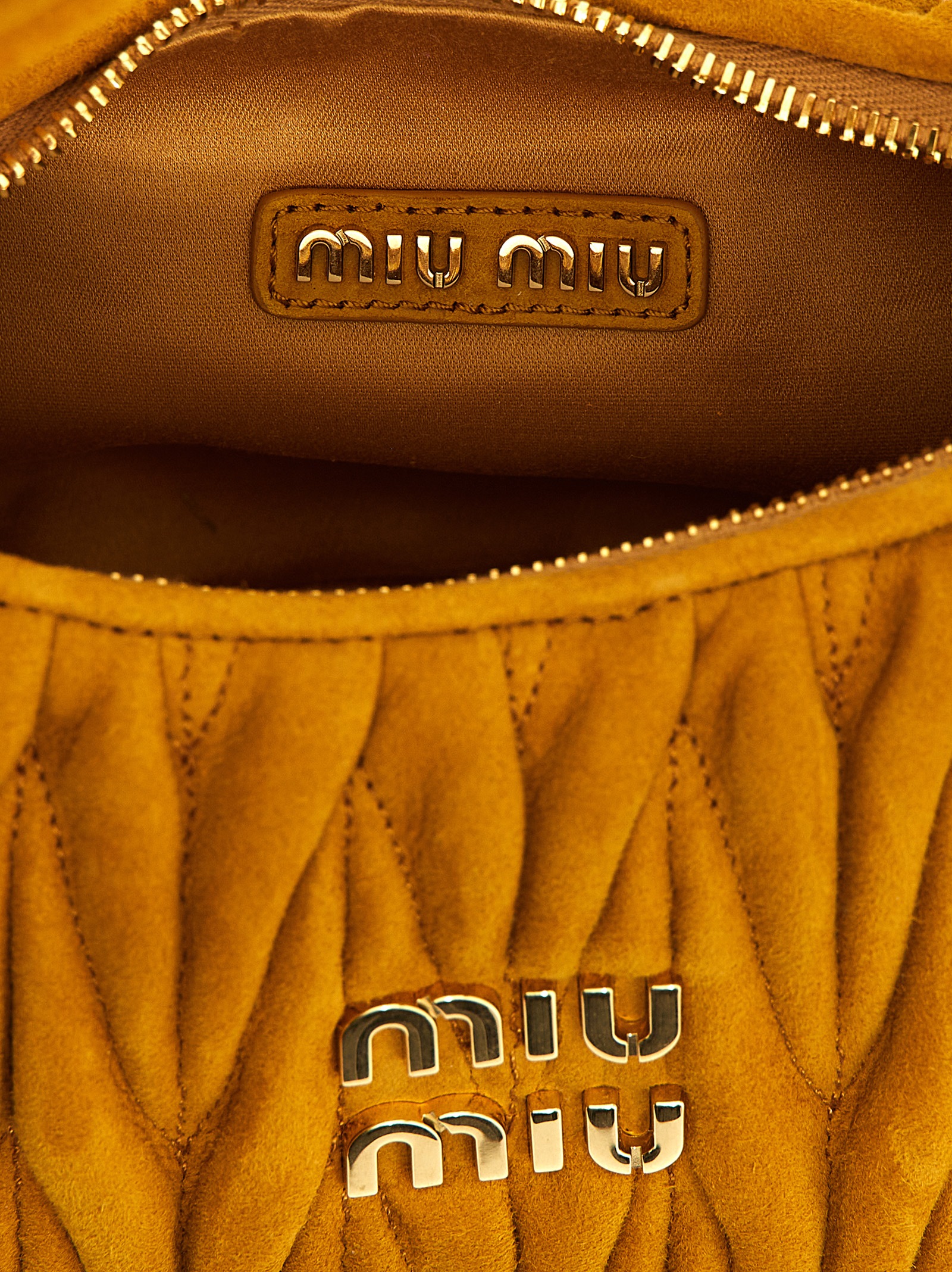 'Hobo Wander' handbag 5BC125VOOYAB7OF0R55 (MIU MIU / ハンドバッグ・ショルダーバッグ ) | MIU MIU (ミュウミュウ)(3)