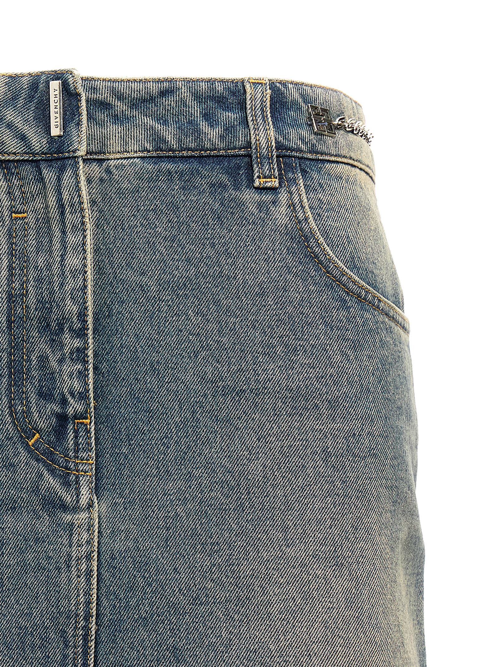 Denim mini skirt BW40SQ5Y9N420 (GIVENCHY / スカート ) | GIVENCHY (ジバンシィ)(2)