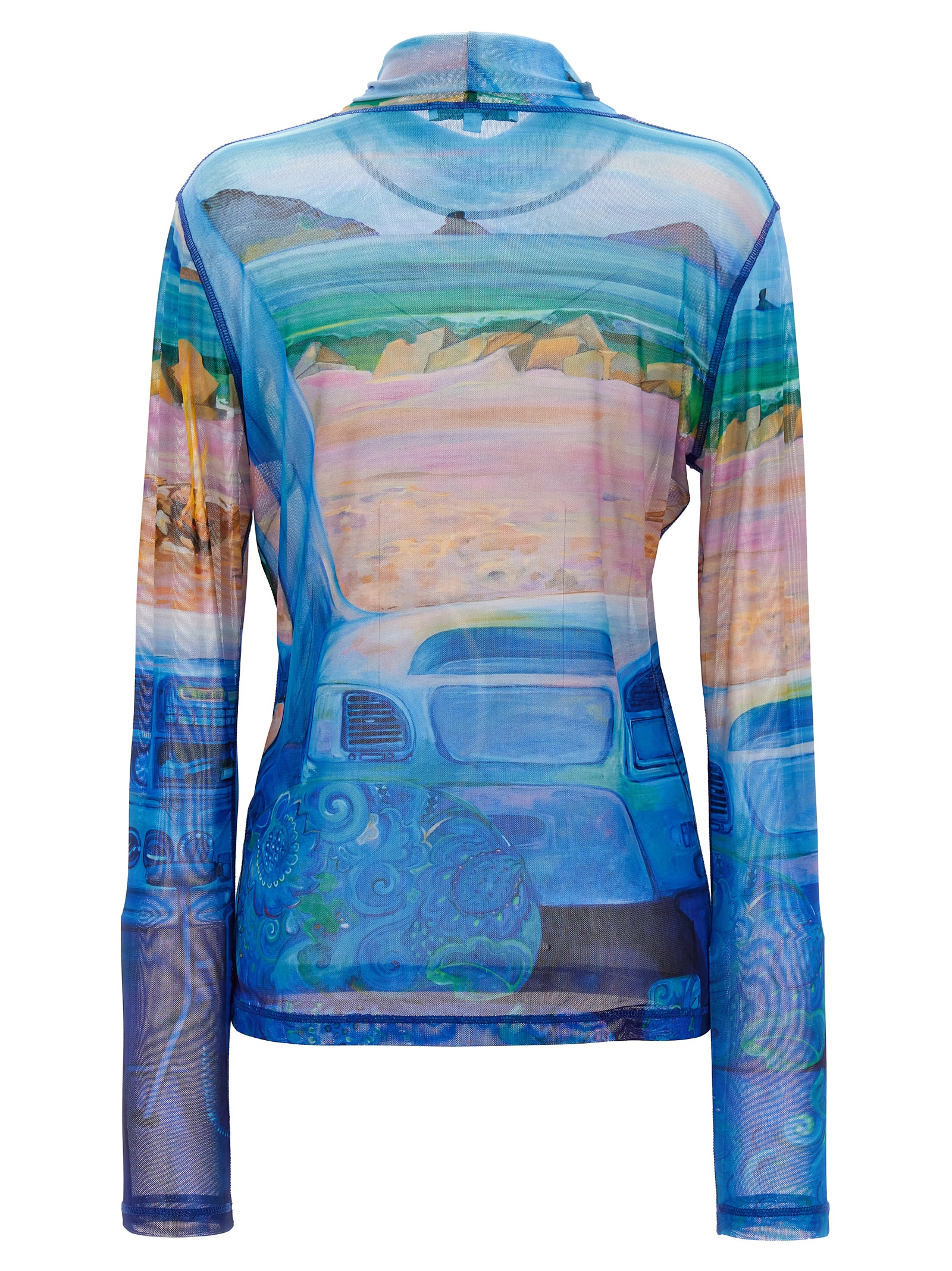 Semi-transparent print jersey JO0233PG1610835 (JW Anderson / ニット・セーター・カーディガン ) | JW Anderson (ジェイダブリュー アンダーソン)(1)