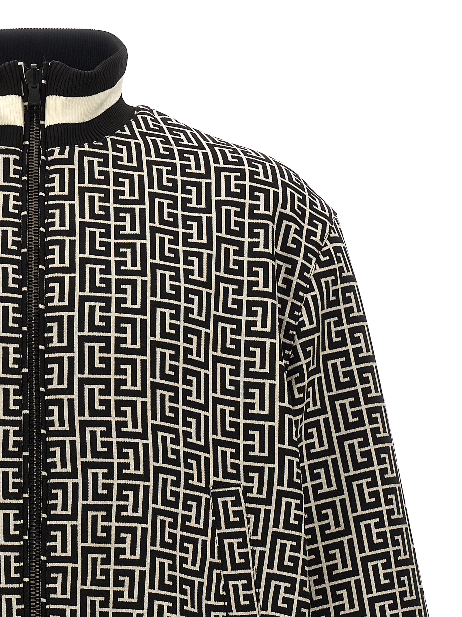 'Monogram' reversible bomber jacket DH1TF840VE82SKU (Balmain / カジュアルジャケット・ベスト ) | Balmain (バルマン)(3)