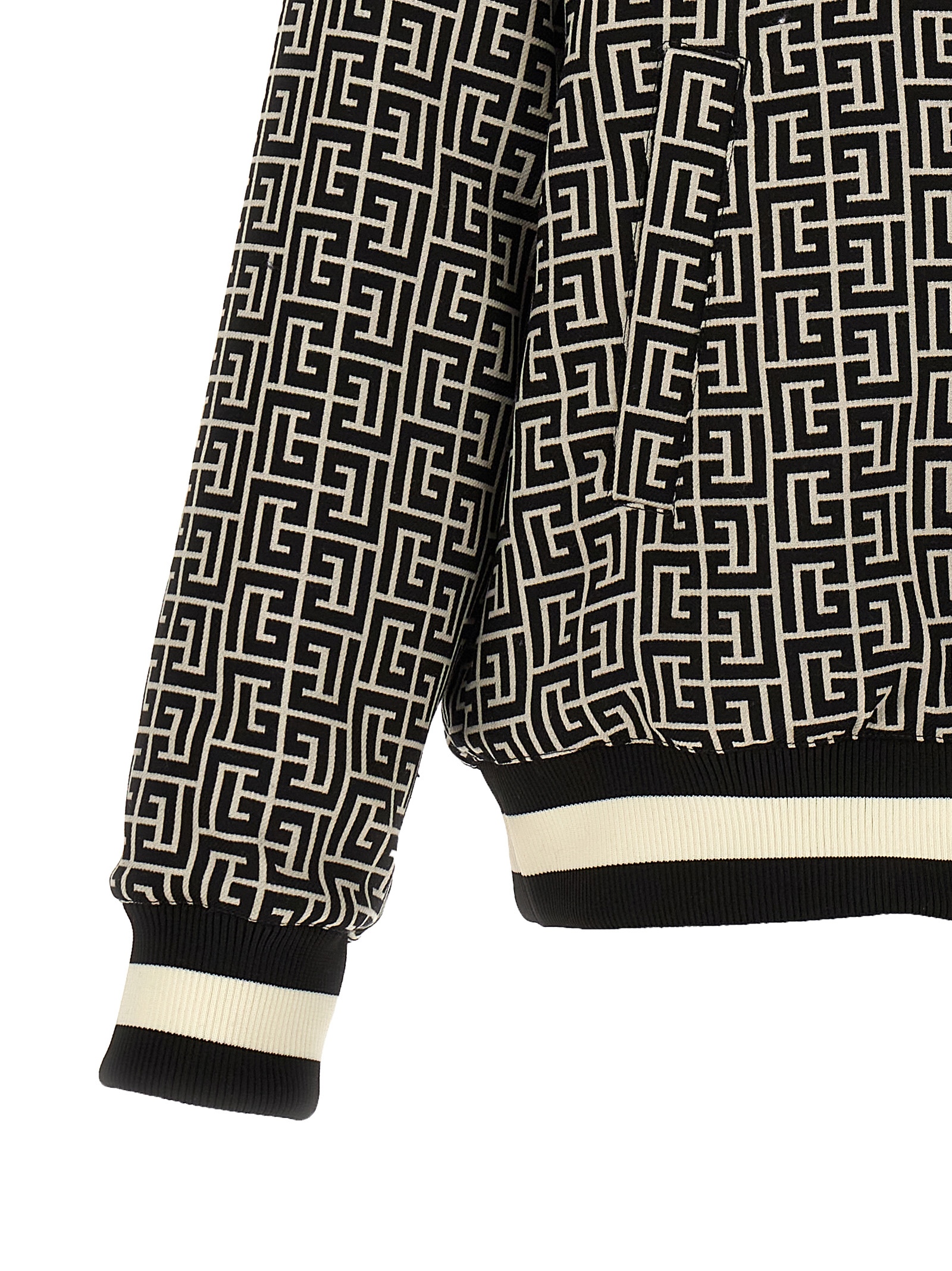 'Monogram' reversible bomber jacket DH1TF840VE82SKU (Balmain / カジュアルジャケット・ベスト ) | Balmain (バルマン)(4)