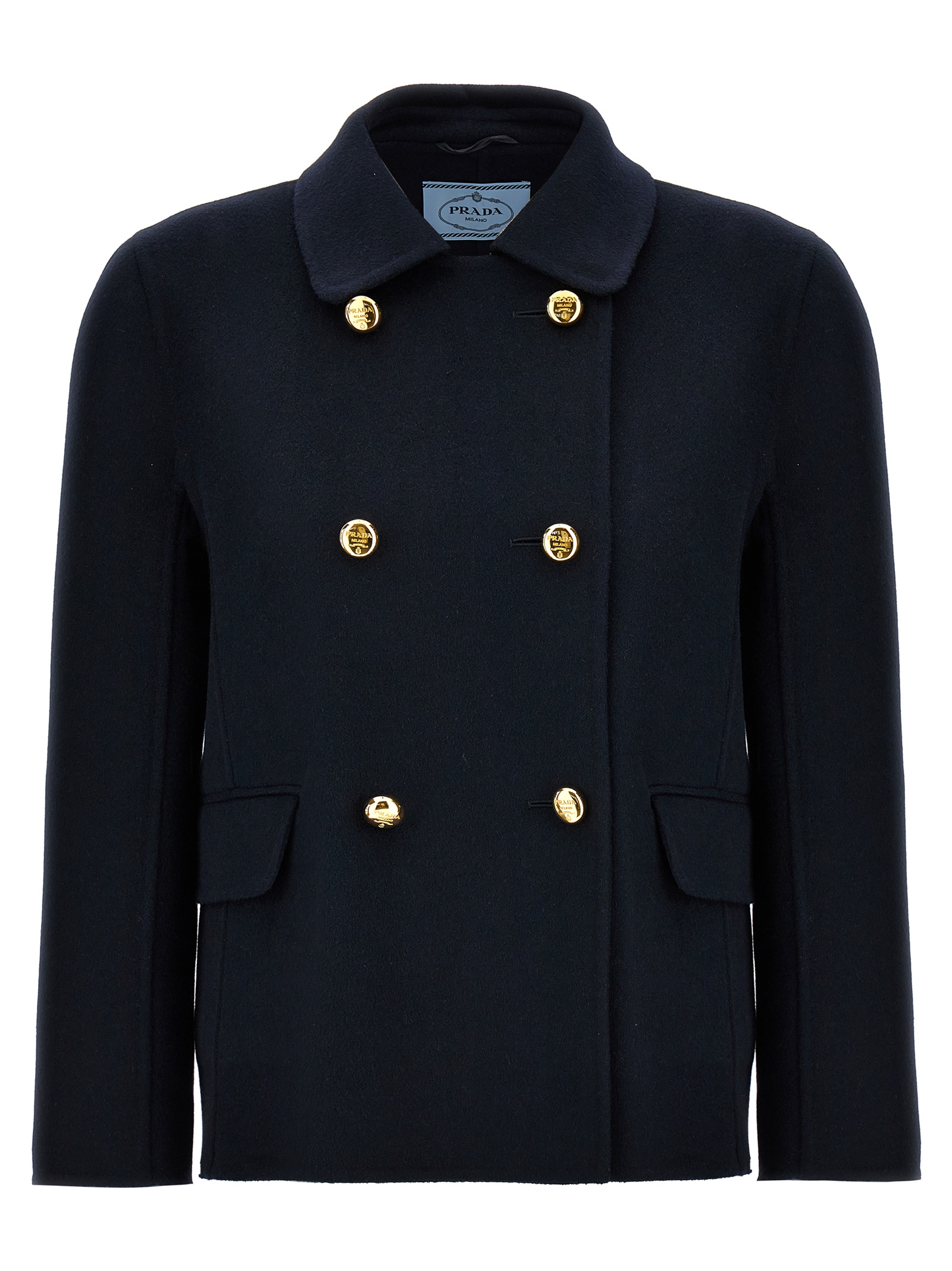 Double-breasted coat P536PSOOO13FYF0008 (Prada / コート・ダウン ) | Prada (プラダ)