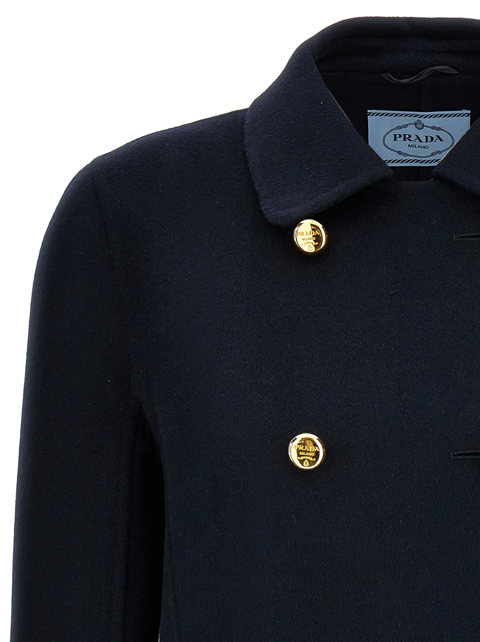 Double-breasted coat P536PSOOO13FYF0008 (Prada / コート・ダウン ) | Prada (プラダ)(2)