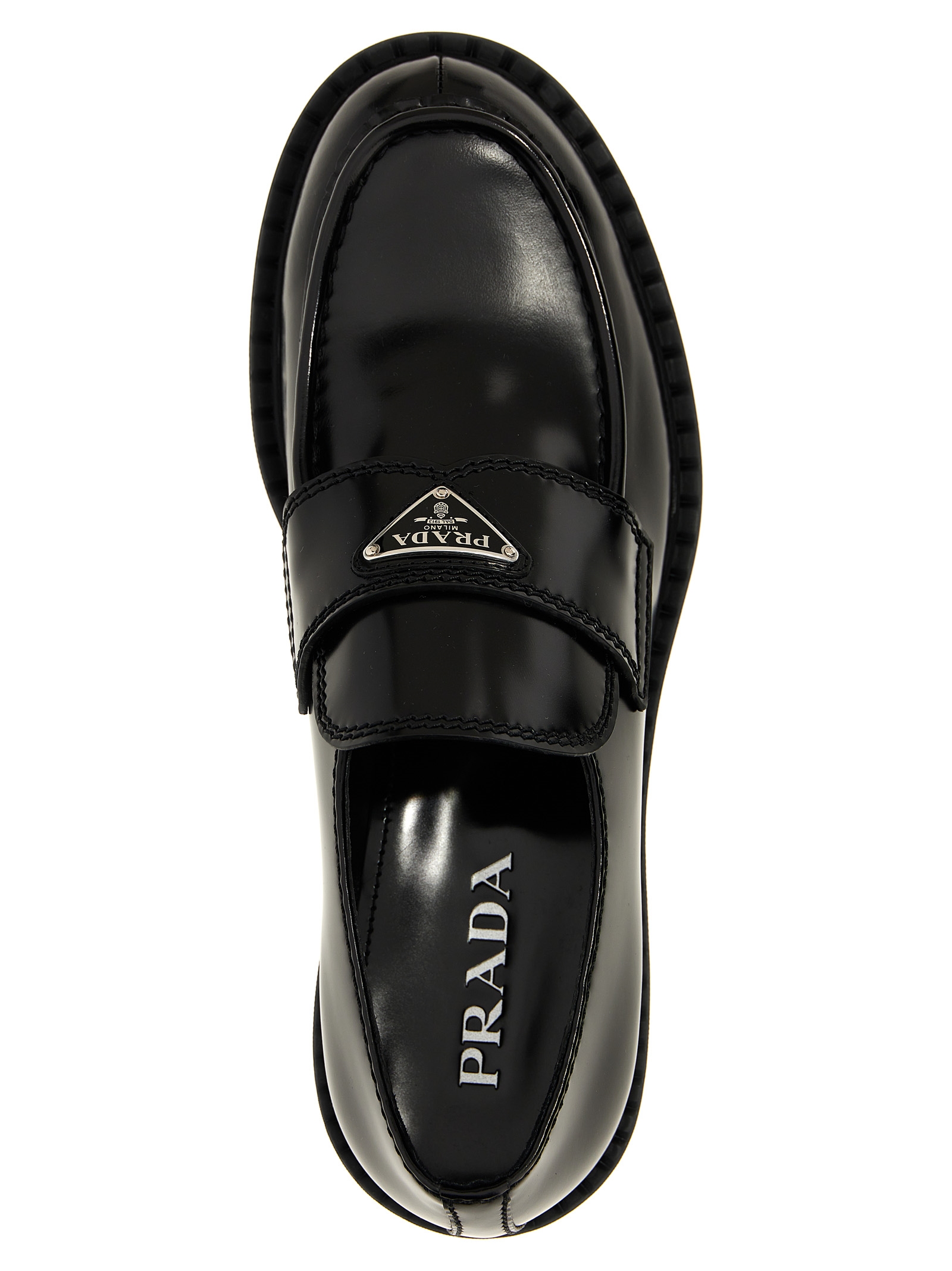 'Chocolate' loafers 2DE127FG000055F0002 (Prada / ローファー ) | Prada (プラダ)(3)
