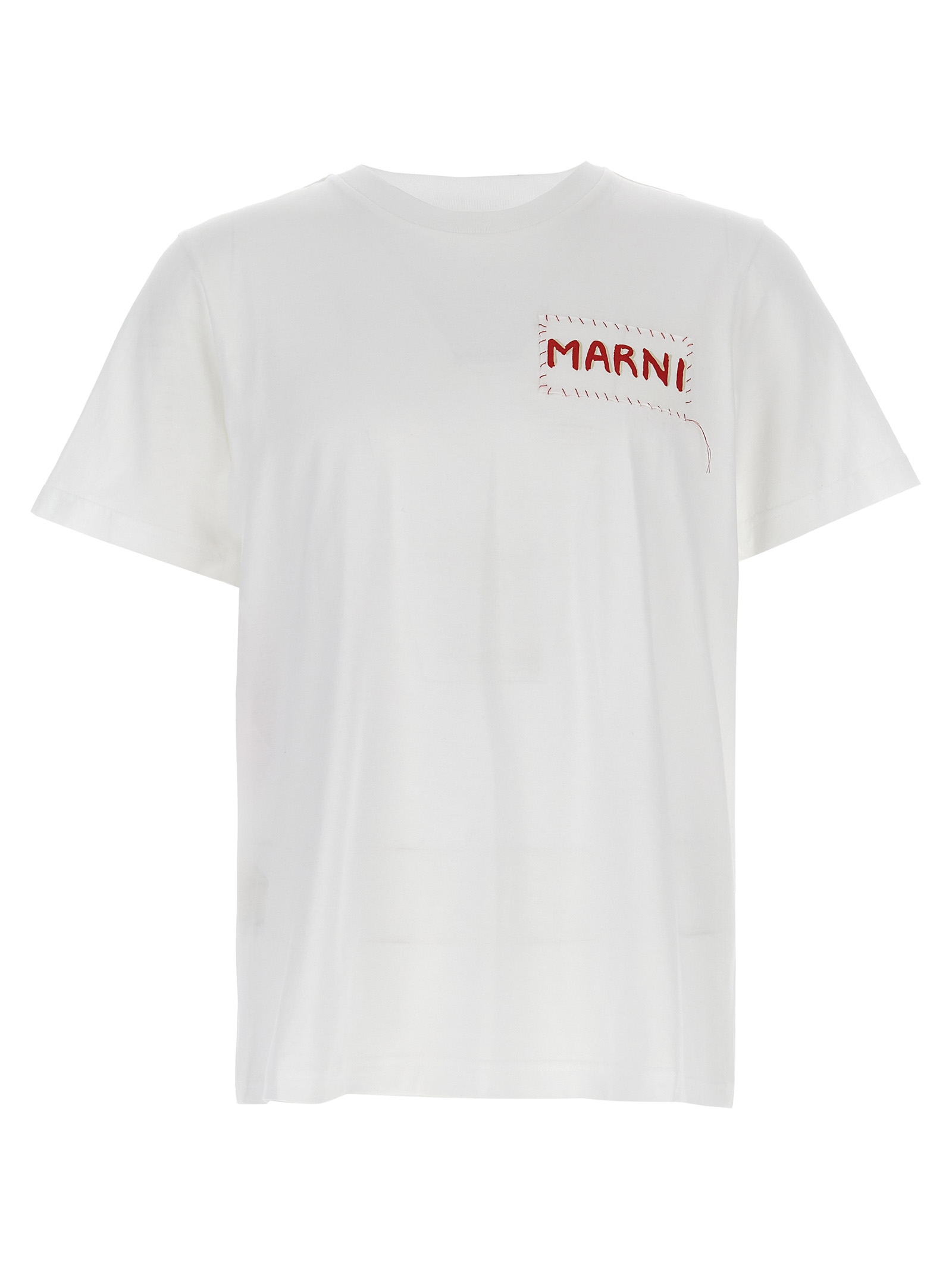 Logo patch t-shirt HUMU0198X0UTC44600W01 (Marni / Tシャツ・カットソー ) | Marni (マルニ)