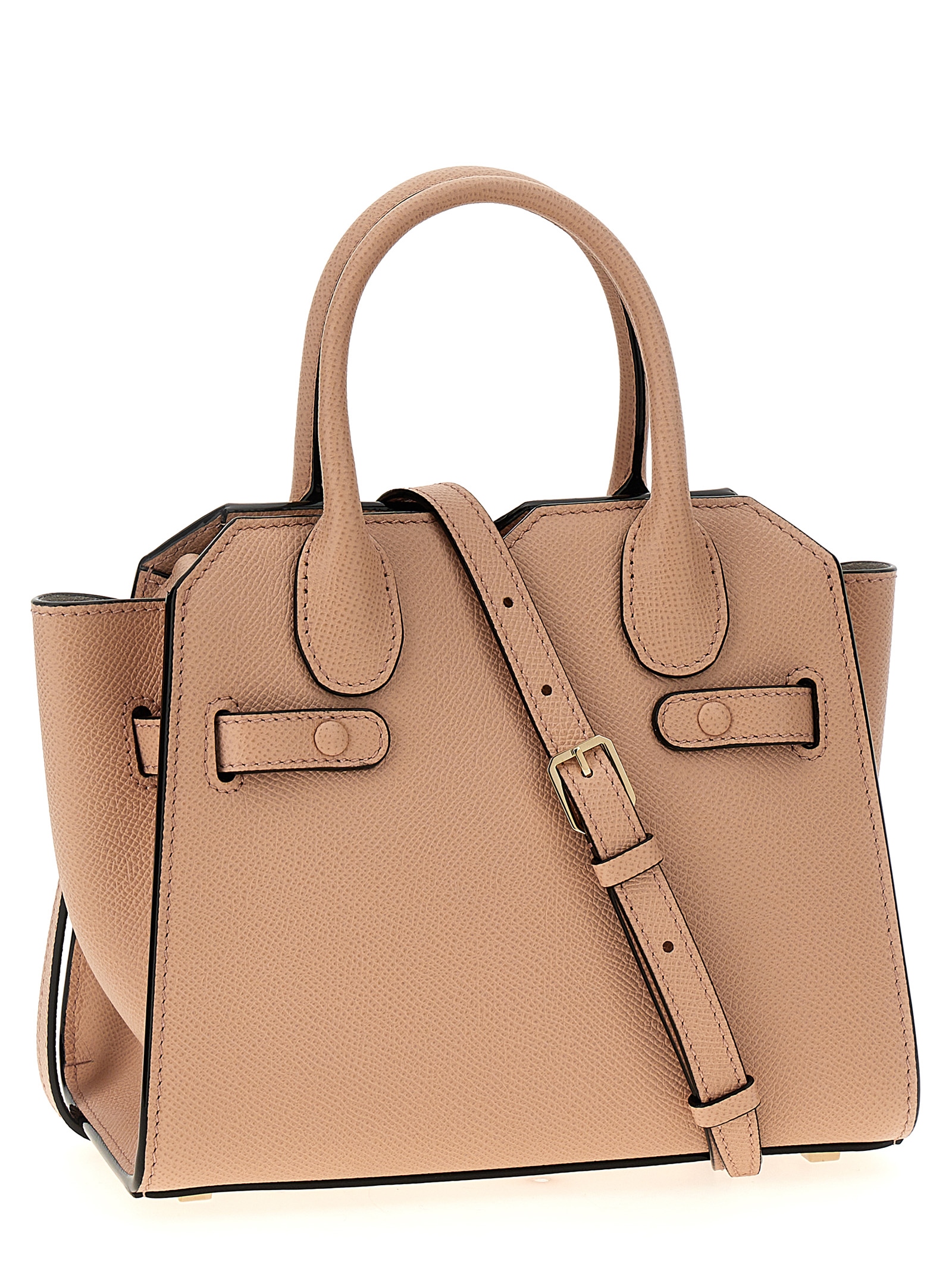 Micro 'Milano' Hand Bag WBMI0005010LOC99PBM (VALEXTRA / ハンドバッグ・ショルダーバッグ ) | VALEXTRA (ヴァレクストラ)(1)