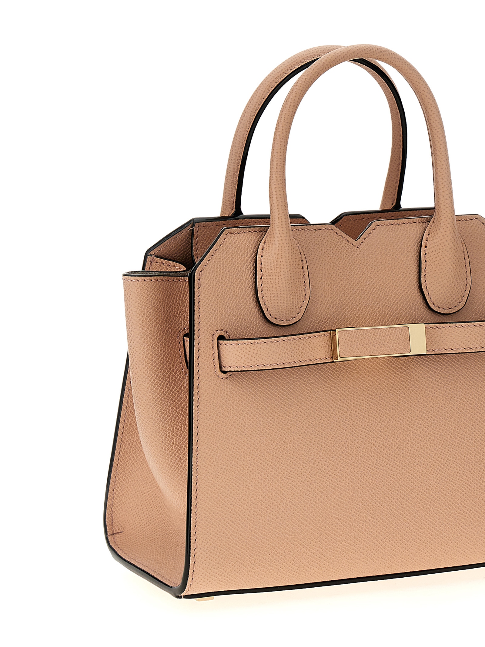 Micro 'Milano' Hand Bag WBMI0005010LOC99PBM (VALEXTRA / ハンドバッグ・ショルダーバッグ ) | VALEXTRA (ヴァレクストラ)(2)