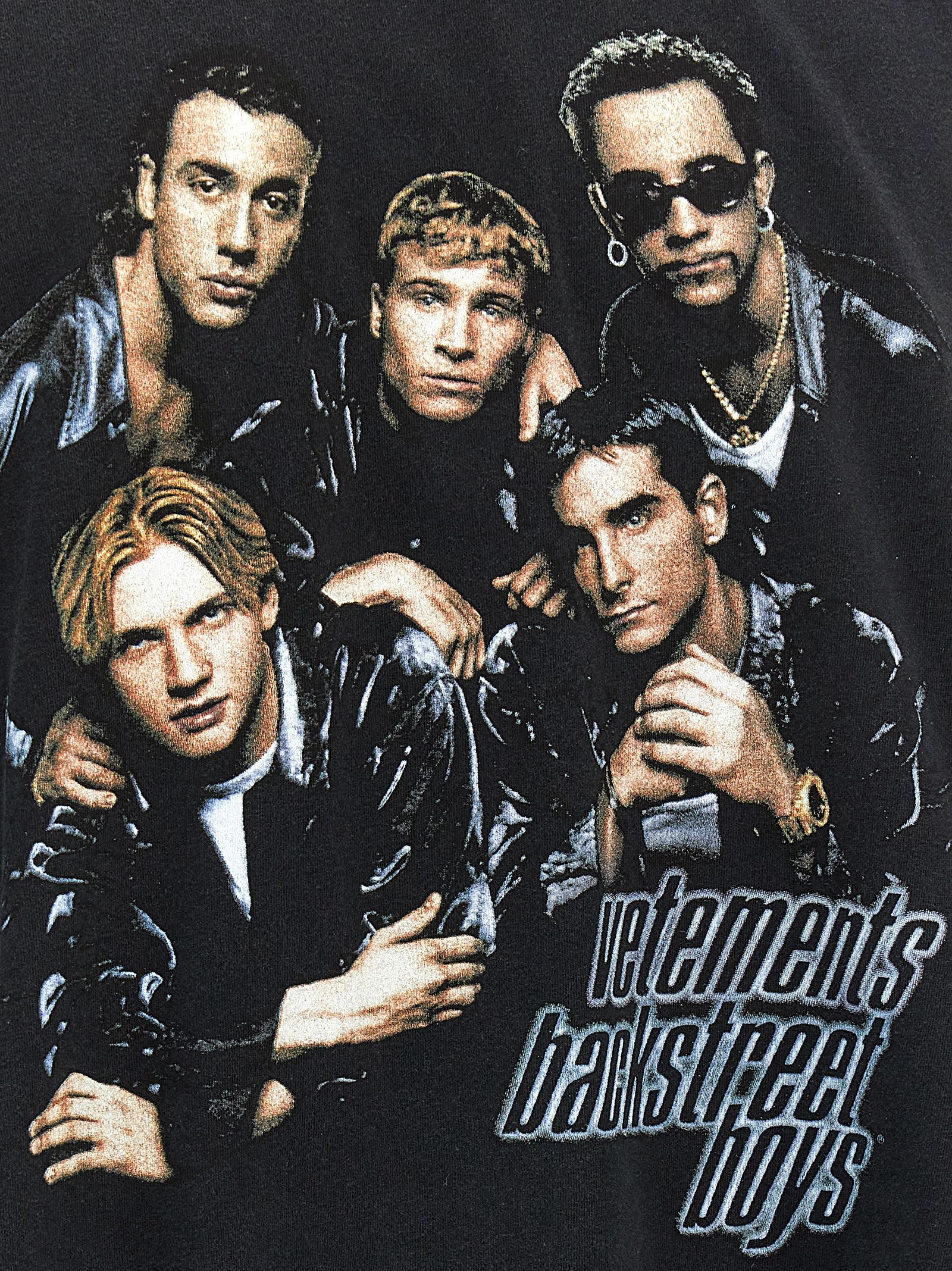 'Backstreet Boys' T-shirt UA66TR620BBLACK (VETEMENTS / Tシャツ・カットソー ) | VETEMENTS (ヴェトモン)(3)