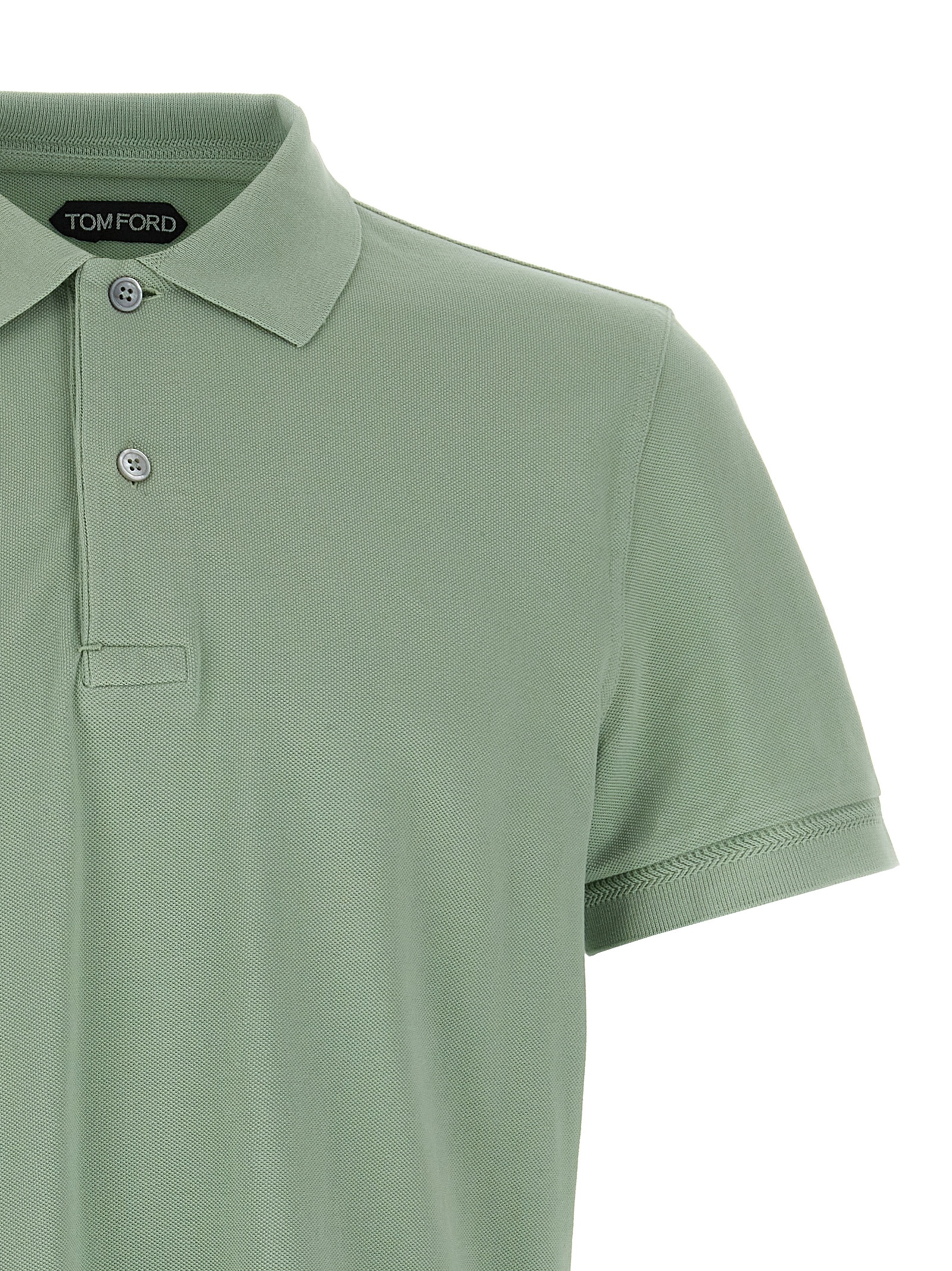 Piqué polo shirt JPS002JMC007S23FG295 (TOM FORD / ポロシャツ ) | TOM FORD (トムフォード)(2)