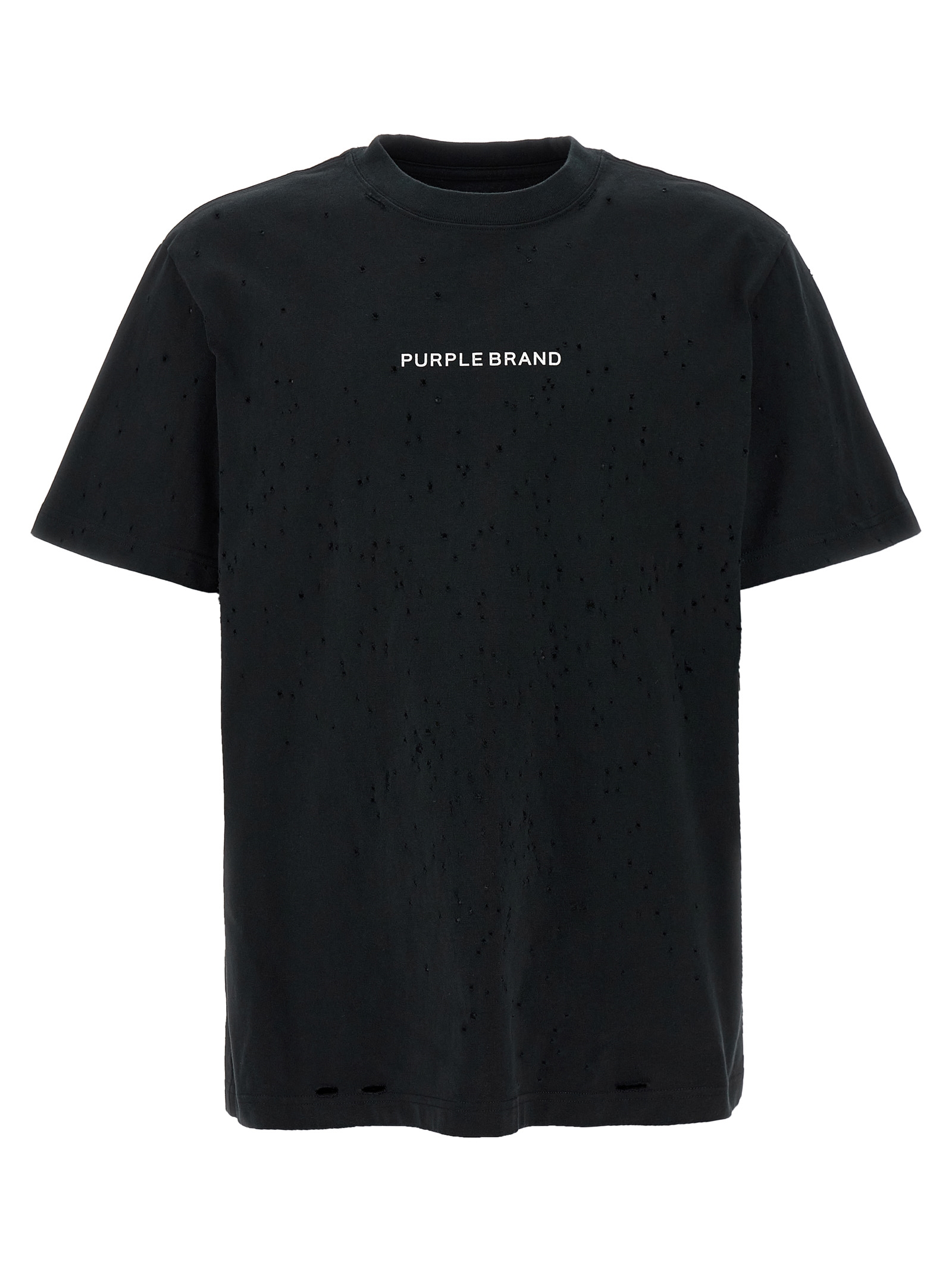 'Trademark' T-shirt P117HBBT125BLACK (PURPLE / Tシャツ・カットソー ) | PURPLE (パープル)