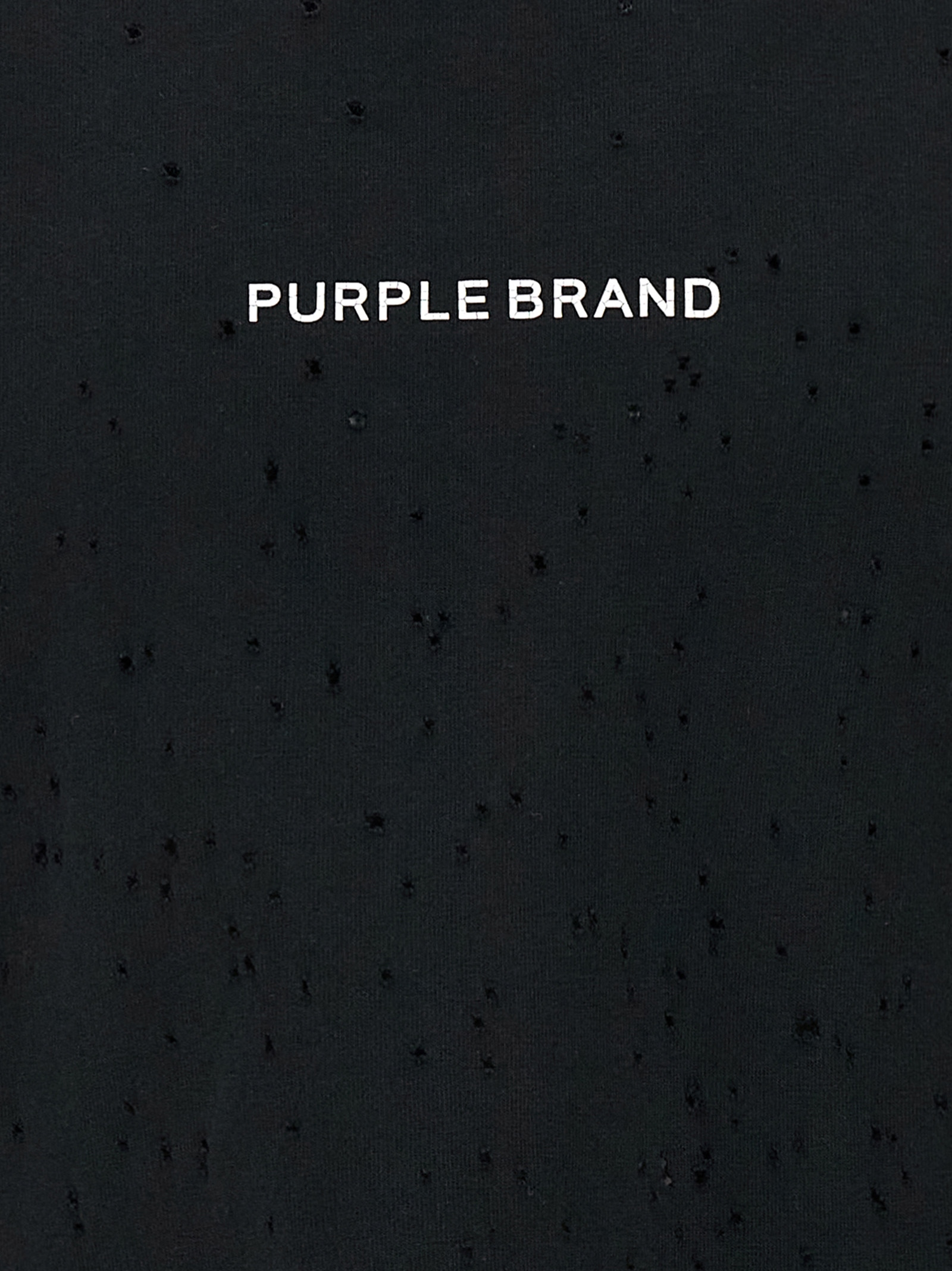 'Trademark' T-shirt P117HBBT125BLACK (PURPLE / Tシャツ・カットソー ) | PURPLE (パープル)(3)