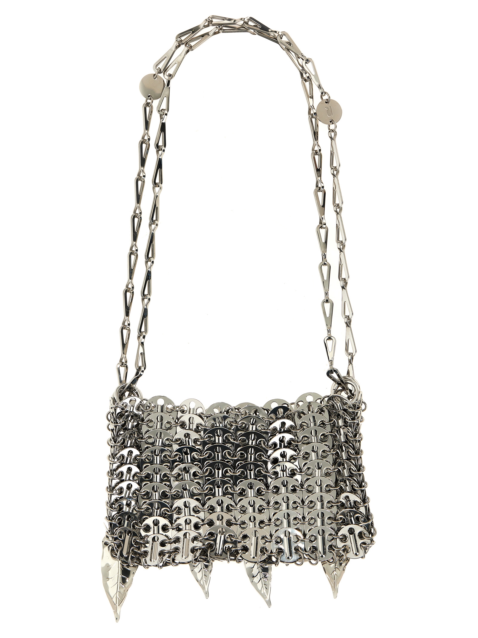 Silver Nano Bag Metalic Leaves shoulder bag 25PSS0127MET717P040 (Rabanne / ハンドバッグ・ショルダーバッグ ) | Rabanne (ラバンヌ)(1)