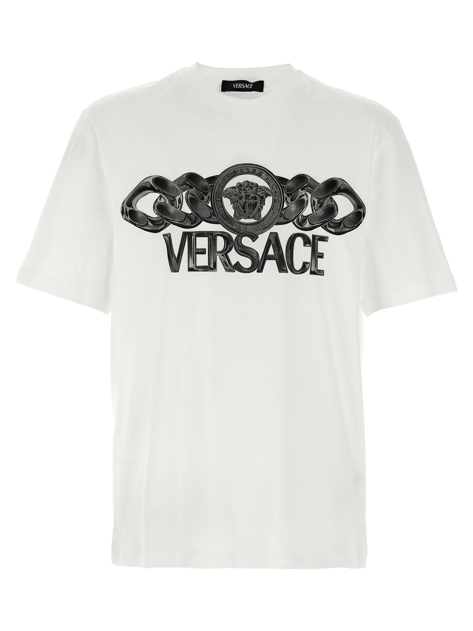 'Medusa' logo print T-shirt 10133021A134052W580 (VERSACE / Tシャツ・カットソー ) | VERSACE (ヴェルサーチェ)