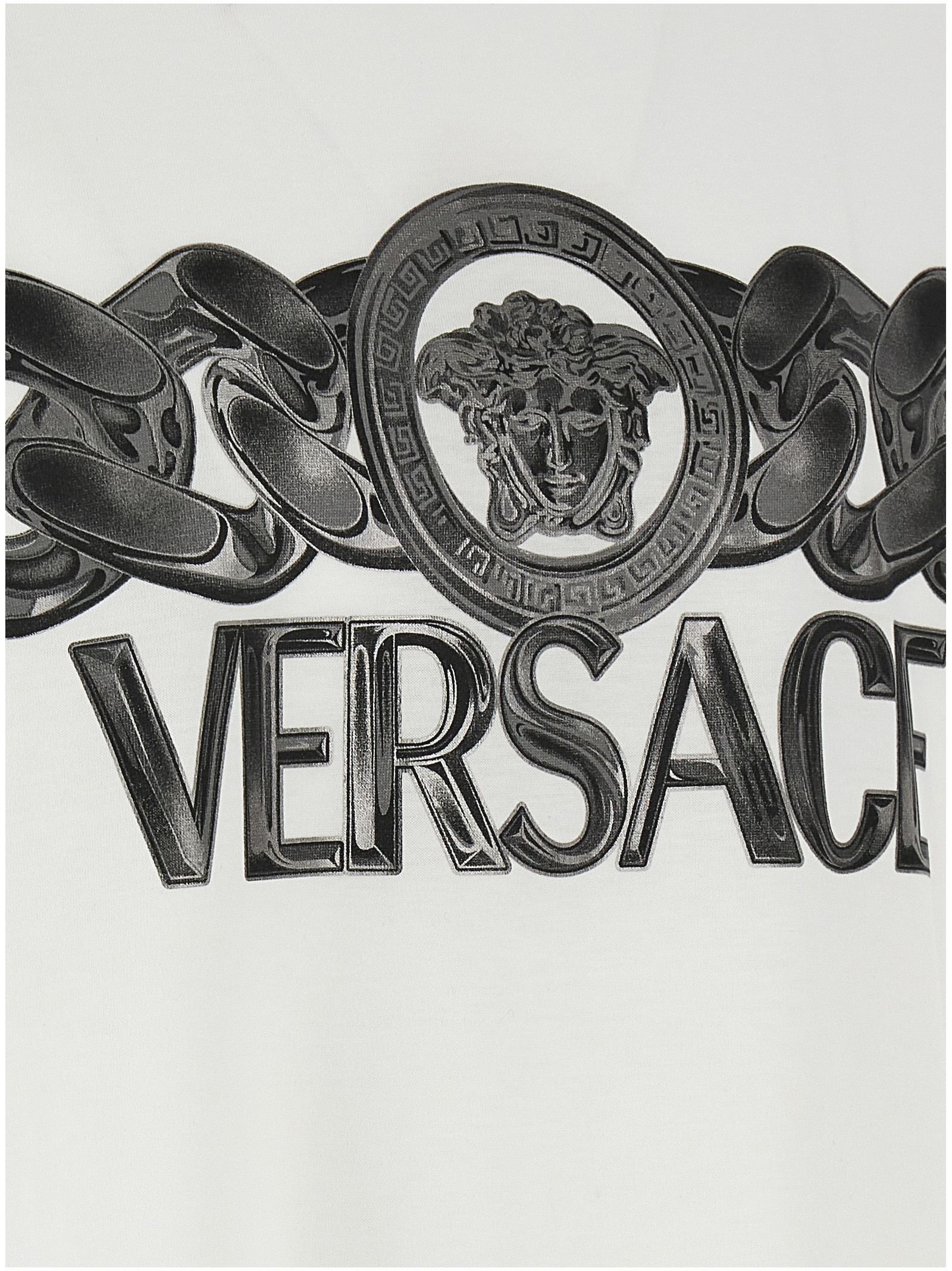'Medusa' logo print T-shirt 10133021A134052W580 (VERSACE / Tシャツ・カットソー ) | VERSACE (ヴェルサーチェ)(3)