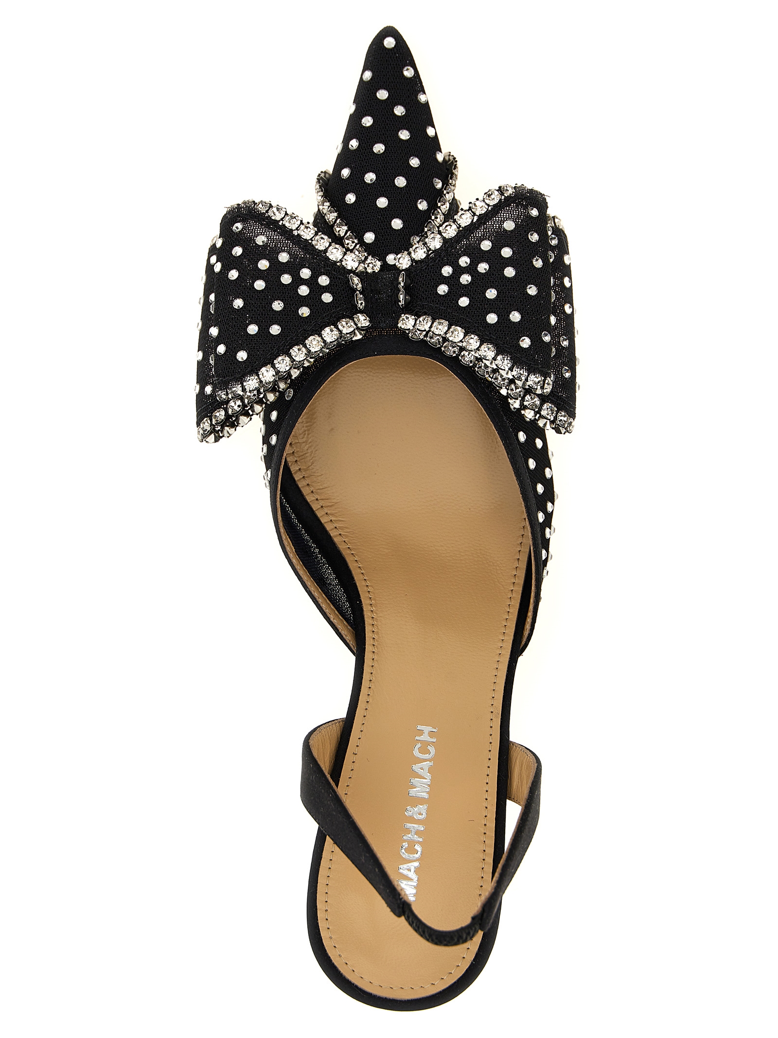 'Le Cadeau' slingback R25S085565X18B15BLACK (MACH & MACH / パンプス・ハイヒール ) | MACH & MACH (マッハ&マッハ)(3)