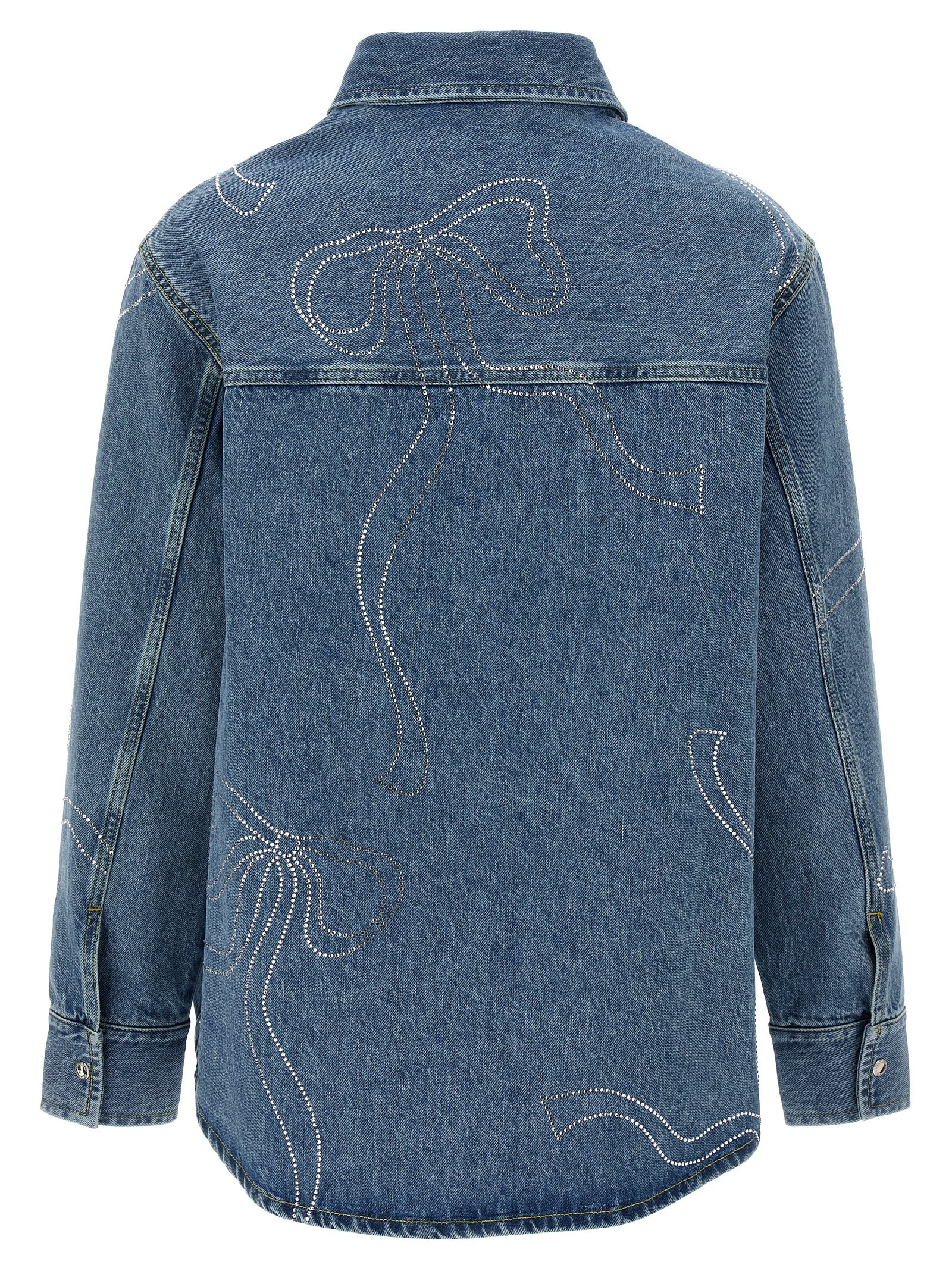 'Crystal Ribbon' jacket R25CC301DENBLUBLUE (MACH & MACH / カジュアルジャケット ) | MACH & MACH (マッハ&マッハ)(1)