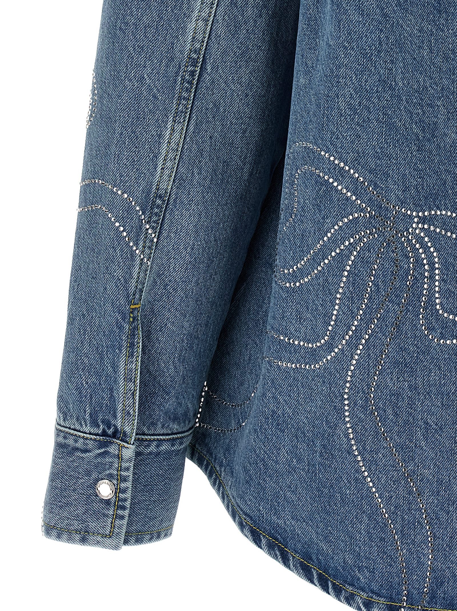 'Crystal Ribbon' jacket R25CC301DENBLUBLUE (MACH & MACH / カジュアルジャケット ) | MACH & MACH (マッハ&マッハ)(3)