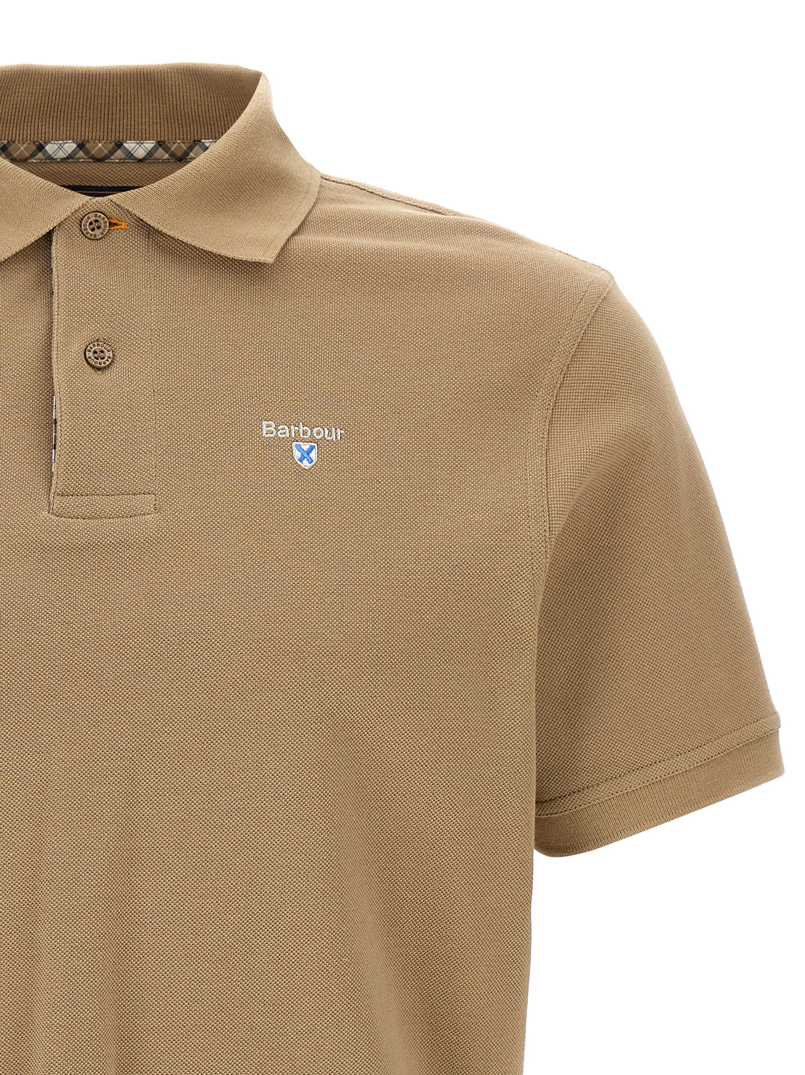 'Tartan piqué' polo shirt MML0012MMLST17 (Barbour / ポロシャツ ) | Barbour (バブアー)(2)