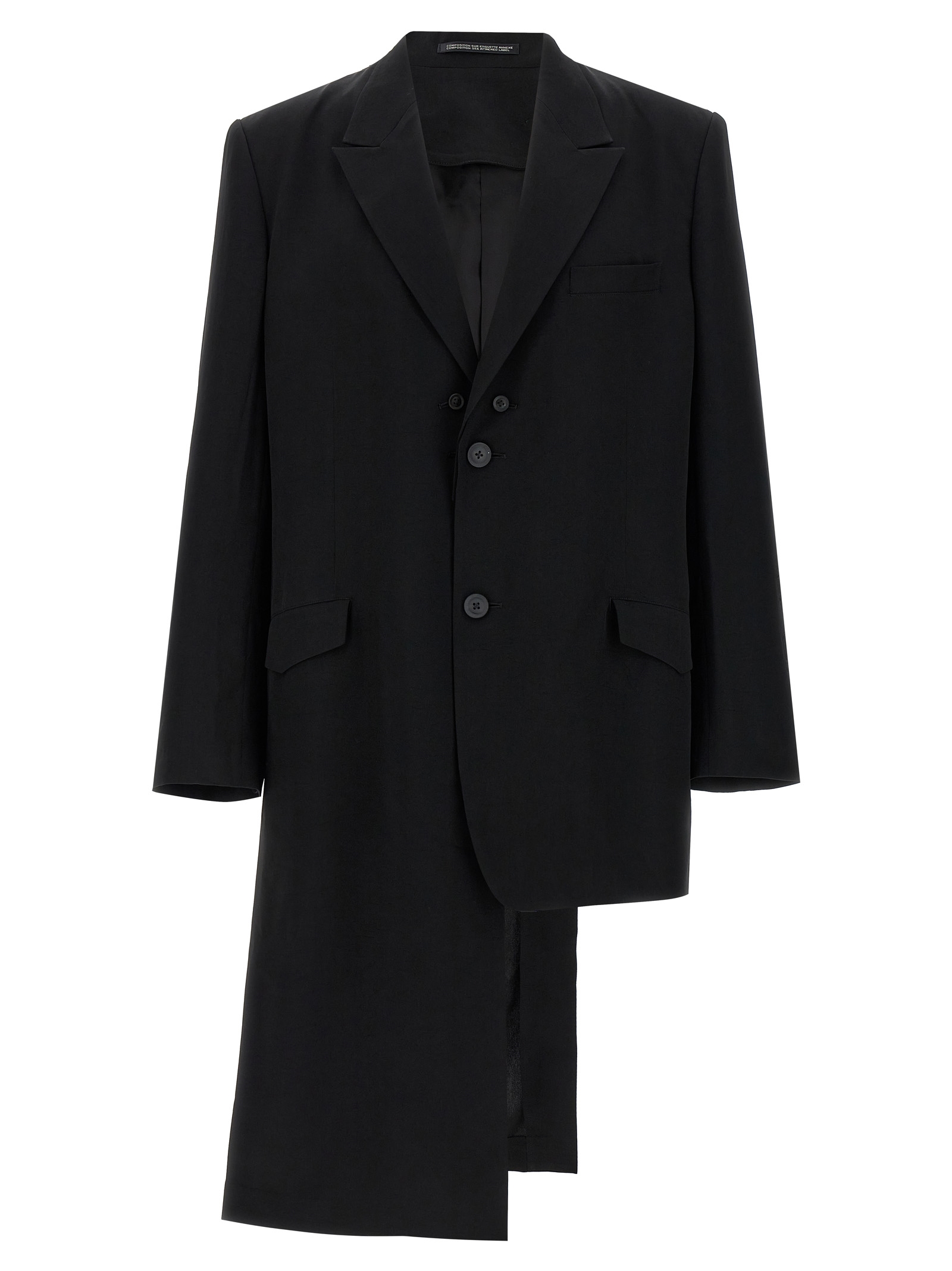 'TA Tuxedo' blazer HPJ20500BLACK1 (Yohji Yamamoto / スーツ・ジャケット ) | Yohji Yamamoto (ヨウジヤマモト)
