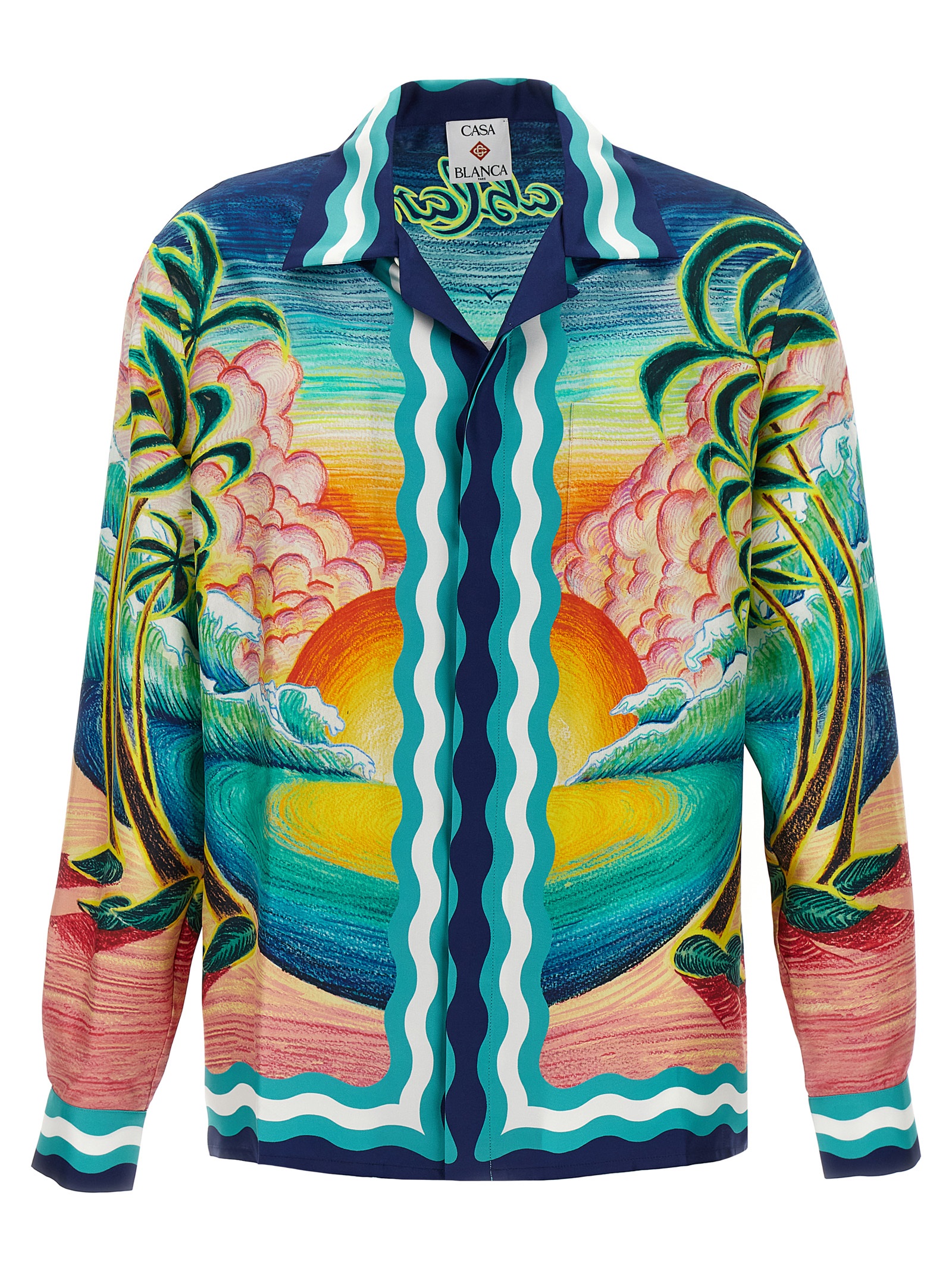 'Danse de la Mer' shirt UMS25SH00608DANSEDELAMER (Casablanca / シャツ・ブラウス ) | Casablanca (カサブランカ)