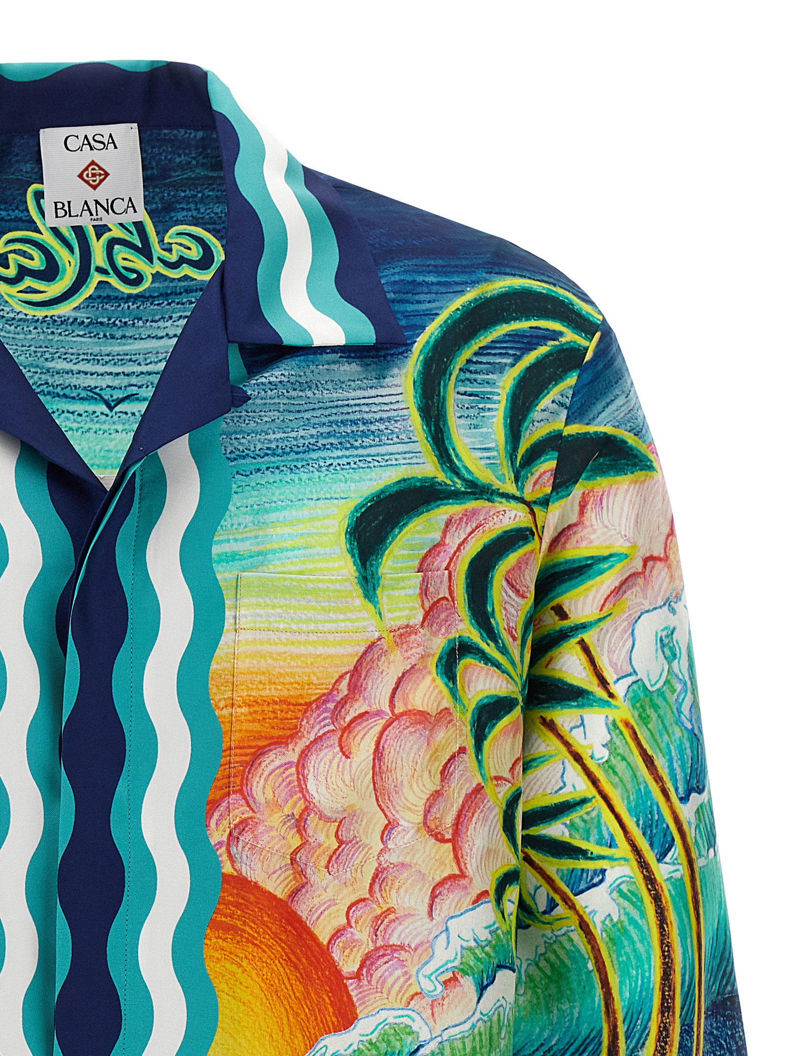 'Danse de la Mer' shirt UMS25SH00608DANSEDELAMER (Casablanca / シャツ・ブラウス ) | Casablanca (カサブランカ)(2)
