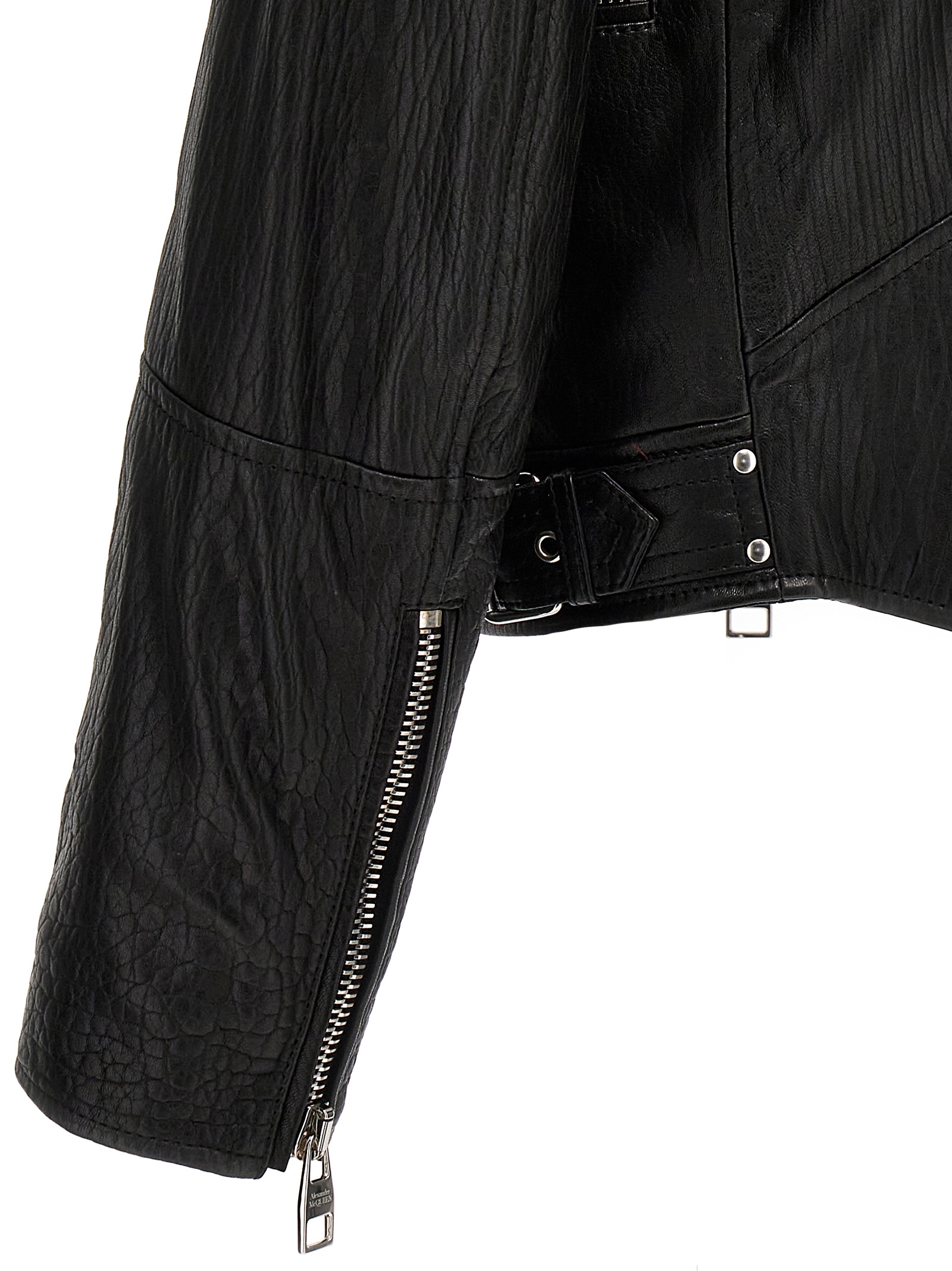 Texture leather jacket 626381Q5LDS1000 (Alexander McQUEEN / カジュアルジャケット・ベスト ) | Alexander McQUEEN (アレキサンダー・マックイーン)(4)