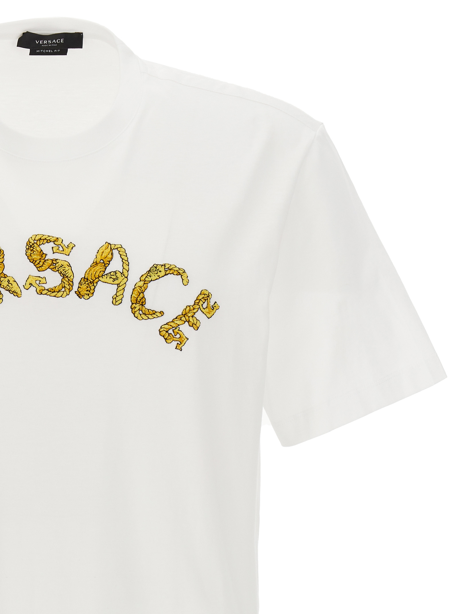 Logo embroidery T-shirt 10106411A077001W000 (VERSACE / Tシャツ・カットソー ) | VERSACE (ヴェルサーチェ)(2)