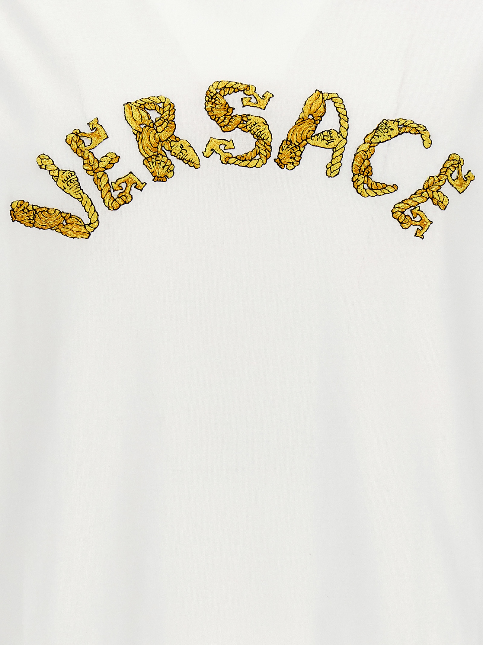 Logo embroidery T-shirt 10106411A077001W000 (VERSACE / Tシャツ・カットソー ) | VERSACE (ヴェルサーチェ)(3)