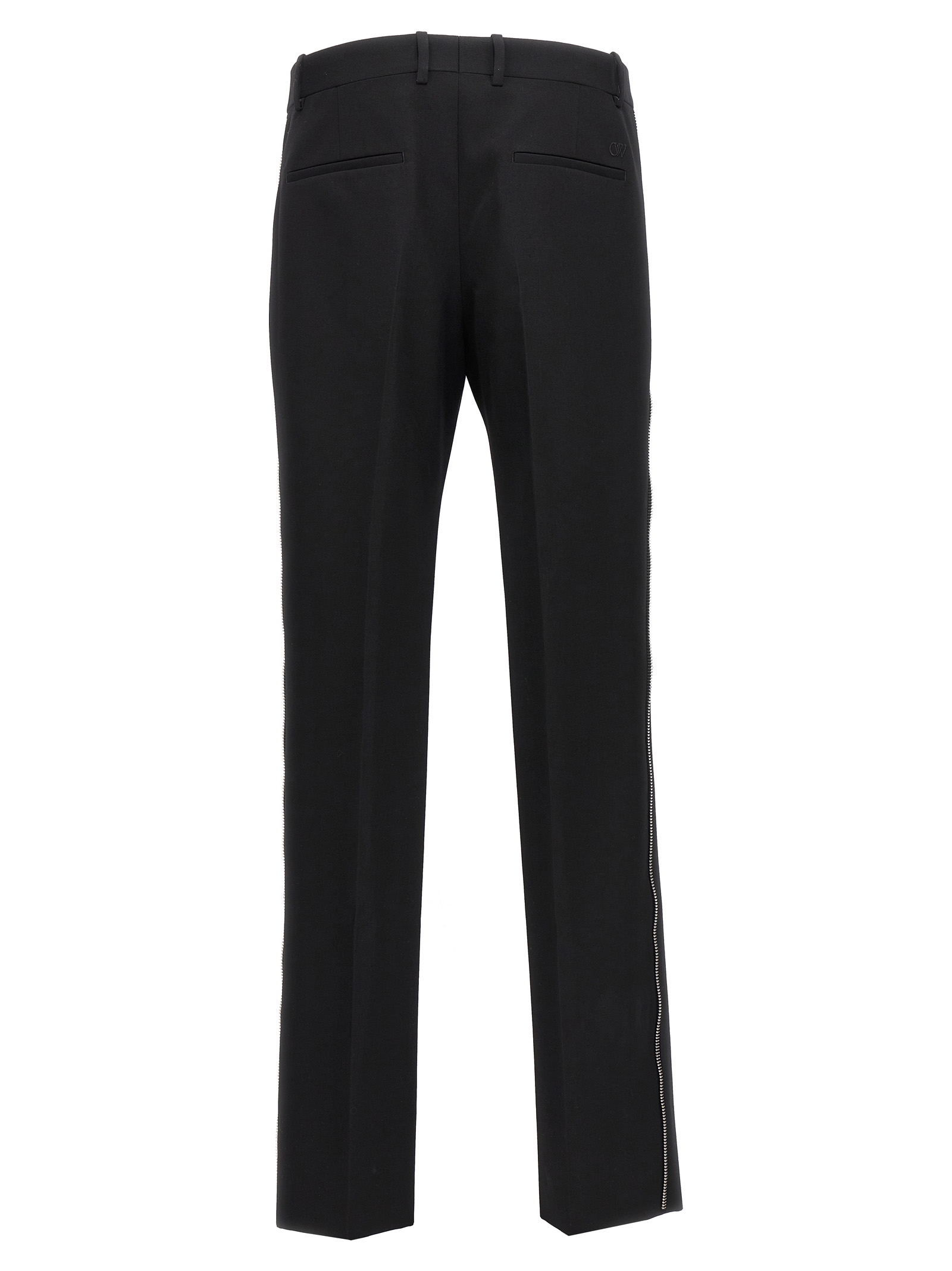 'OW Emb' pants OMCO023F23FAB00110101010 (Off-White / パンツ ) | Off-White (オフホワイト)(1)