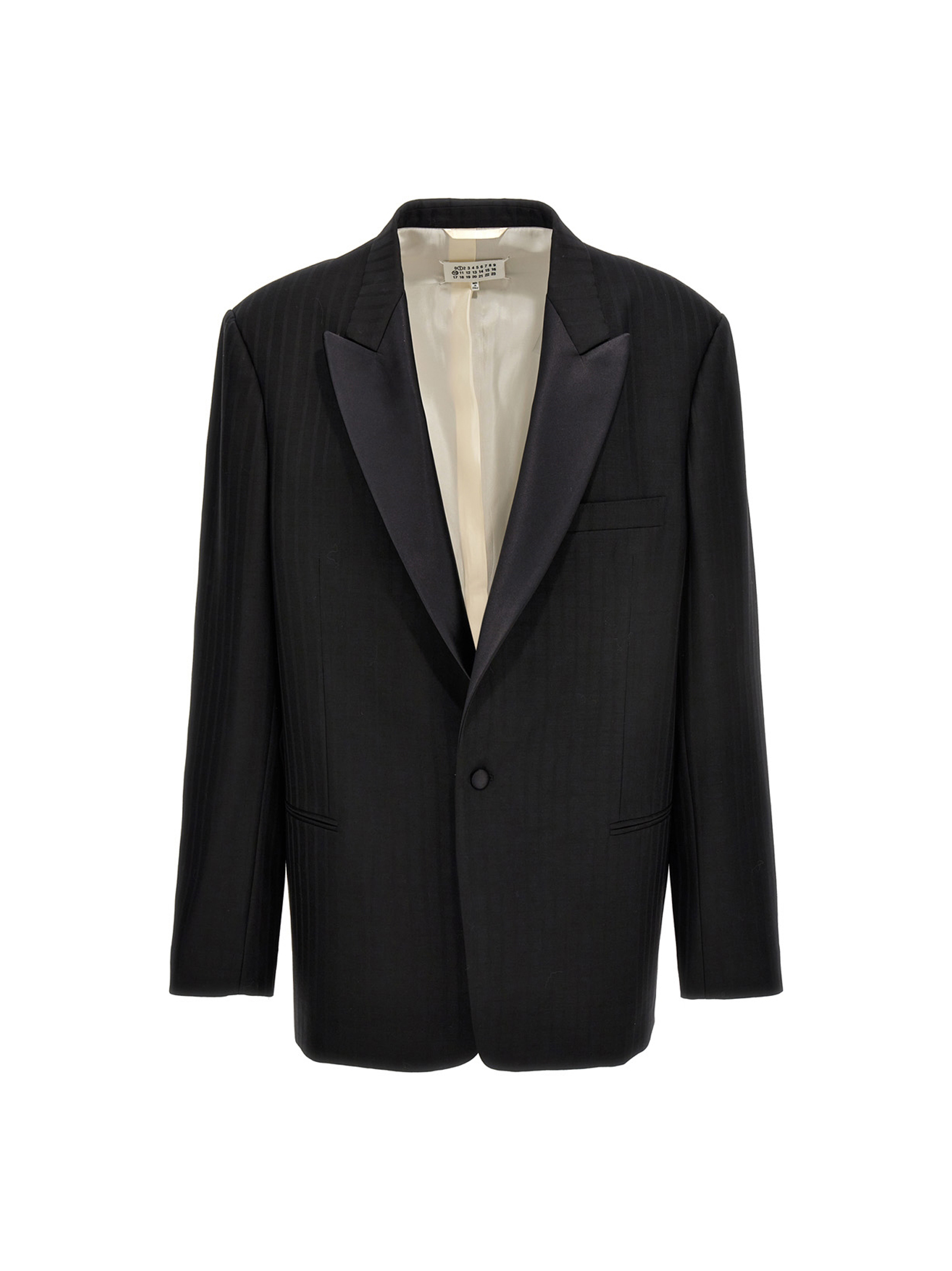 Striped single breast blazer jacket S51BN0430S76517900F (Maison Margiela / スーツ・ジャケット ) | Maison Margiela (メゾン マルジェラ)