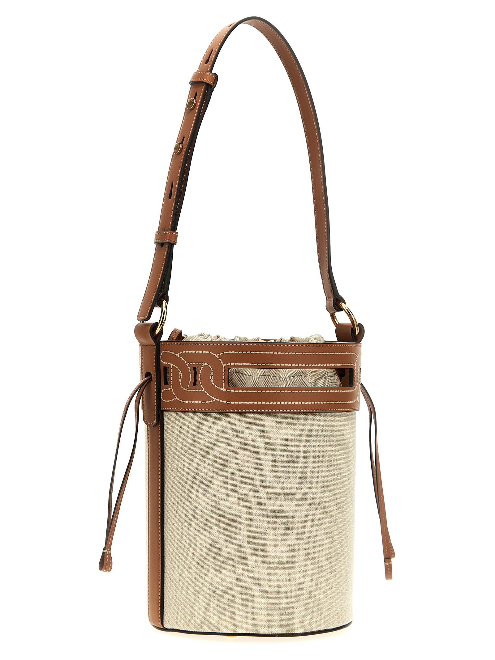 Leather canvas bucket bag XBWKTEKT200T3902PU (Tod's / ハンドバッグ・ショルダーバッグ ) | Tod's (トッズ)(1)