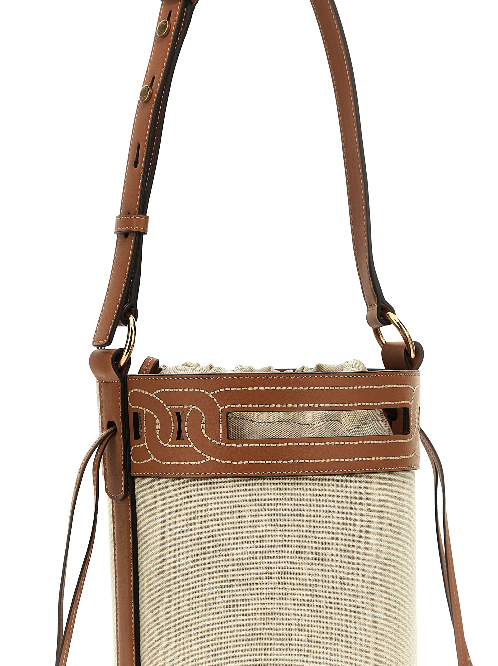 Leather canvas bucket bag XBWKTEKT200T3902PU (Tod's / ハンドバッグ・ショルダーバッグ ) | Tod's (トッズ)(2)