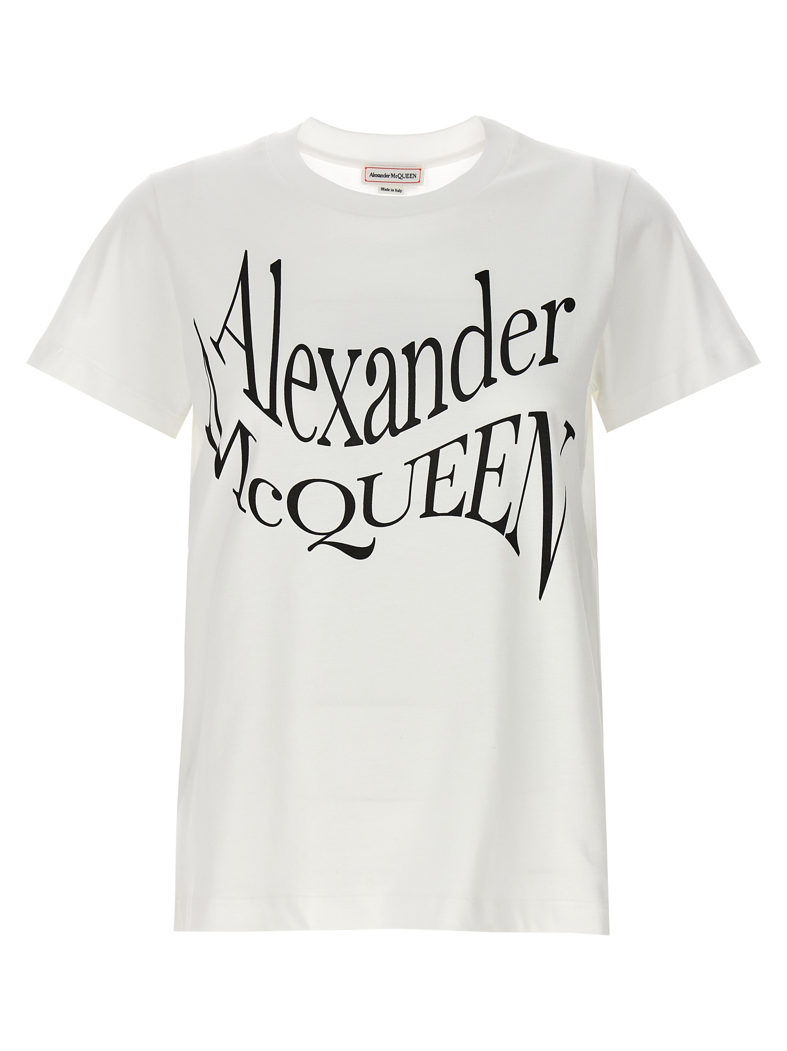 Logo print t-shirt 781403QZALT0900 (Alexander McQUEEN / Tシャツ・カットソー ) | Alexander McQUEEN (アレキサンダー・マックイーン)