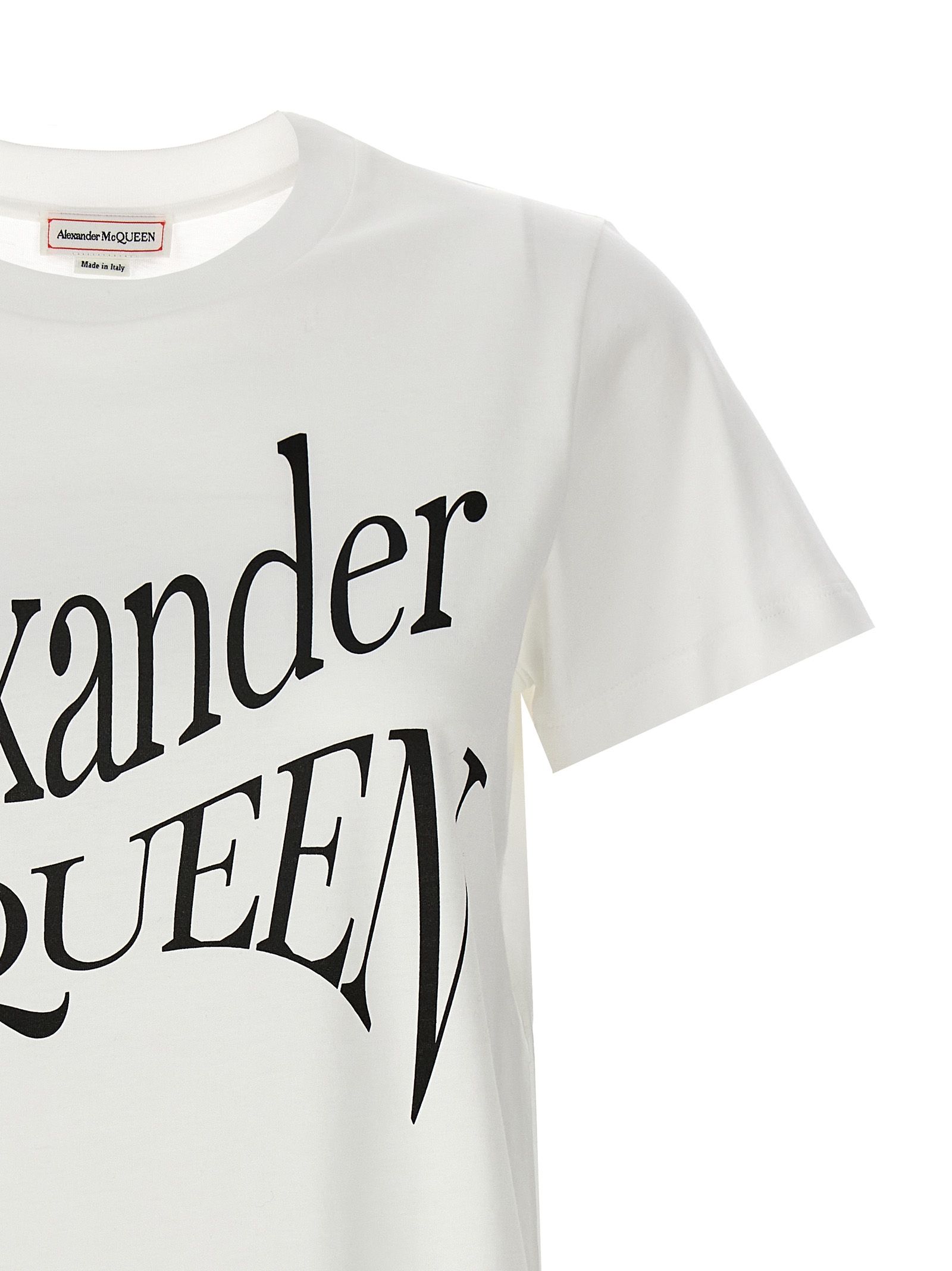 Logo print t-shirt 781403QZALT0900 (Alexander McQUEEN / Tシャツ・カットソー ) | Alexander McQUEEN (アレキサンダー・マックイーン)(2)