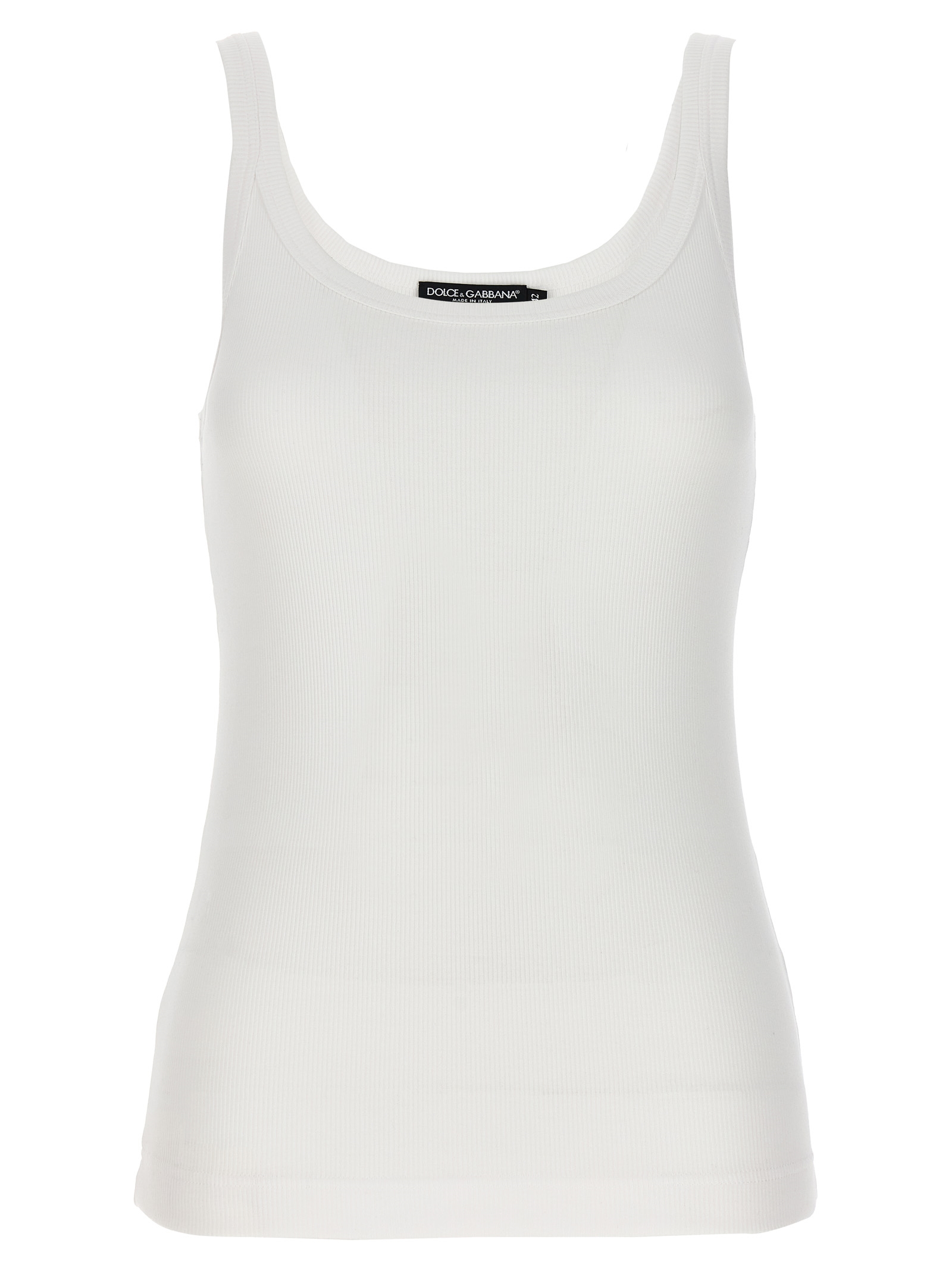 Ribbed tank top F8U09TFU7AVW0800 (Dolce & Gabbana / タンクトップ・キャミソール ) | Dolce & Gabbana (ドルチェガッバーナ)