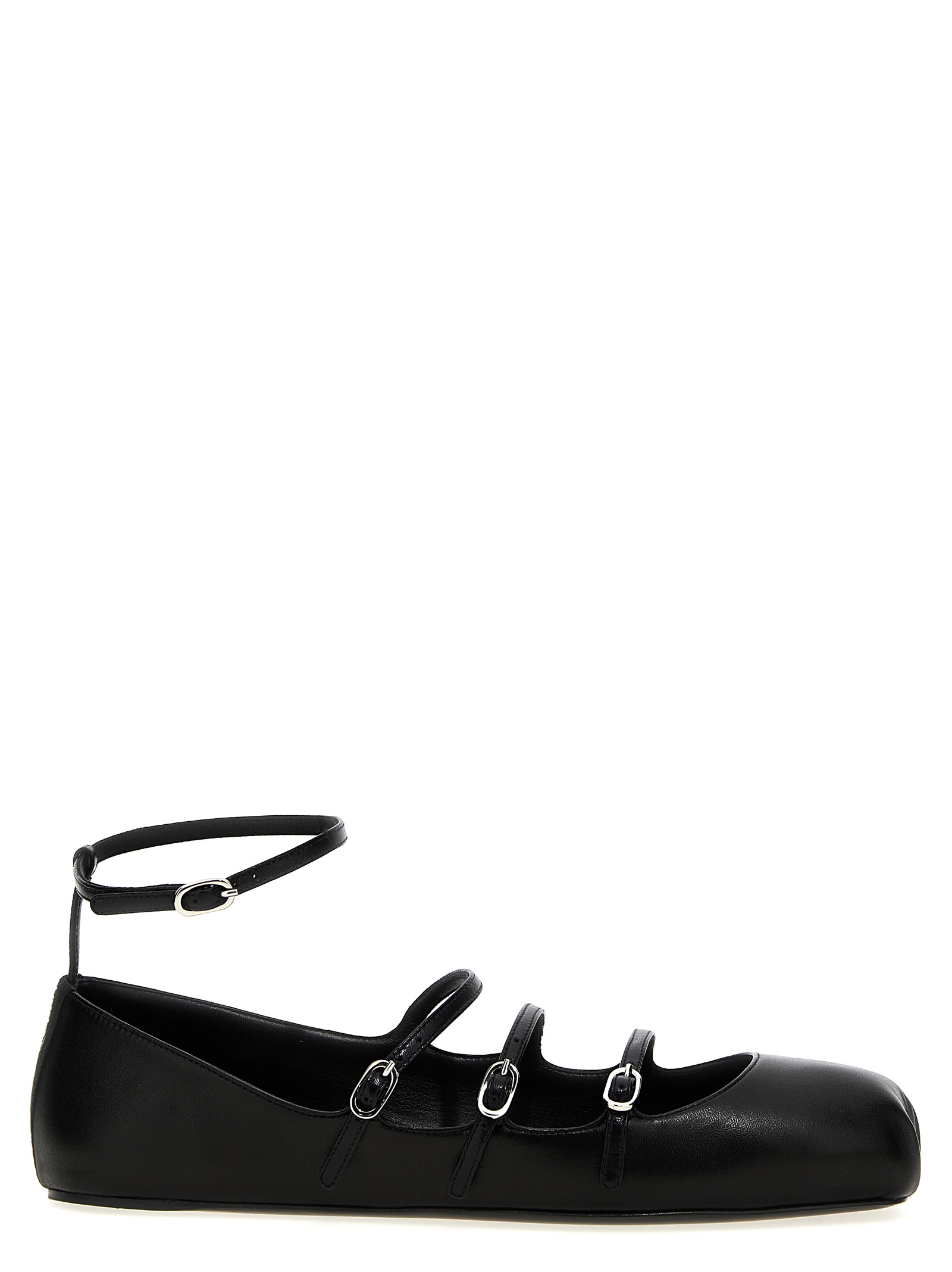 Leather strap ballet flats 780745WIEN51000 (Alexander McQUEEN / フラットシューズ ) | Alexander McQUEEN (アレキサンダー・マックイーン)