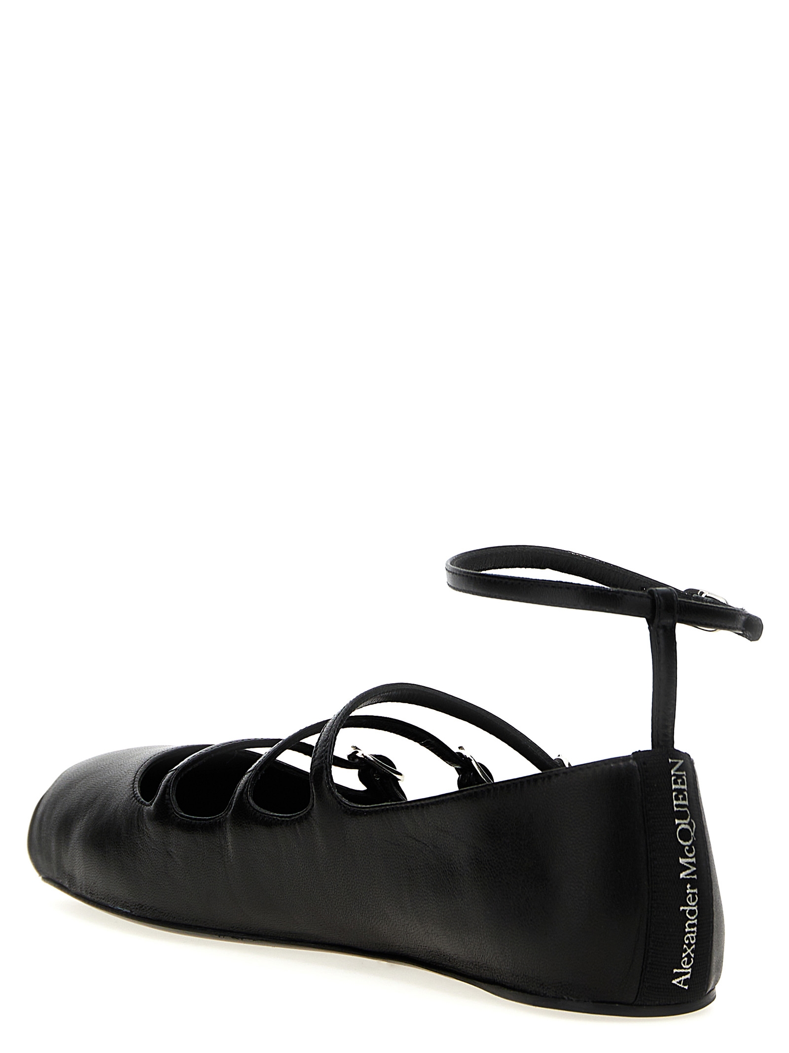 Leather strap ballet flats 780745WIEN51000 (Alexander McQUEEN / フラットシューズ ) | Alexander McQUEEN (アレキサンダー・マックイーン)(2)