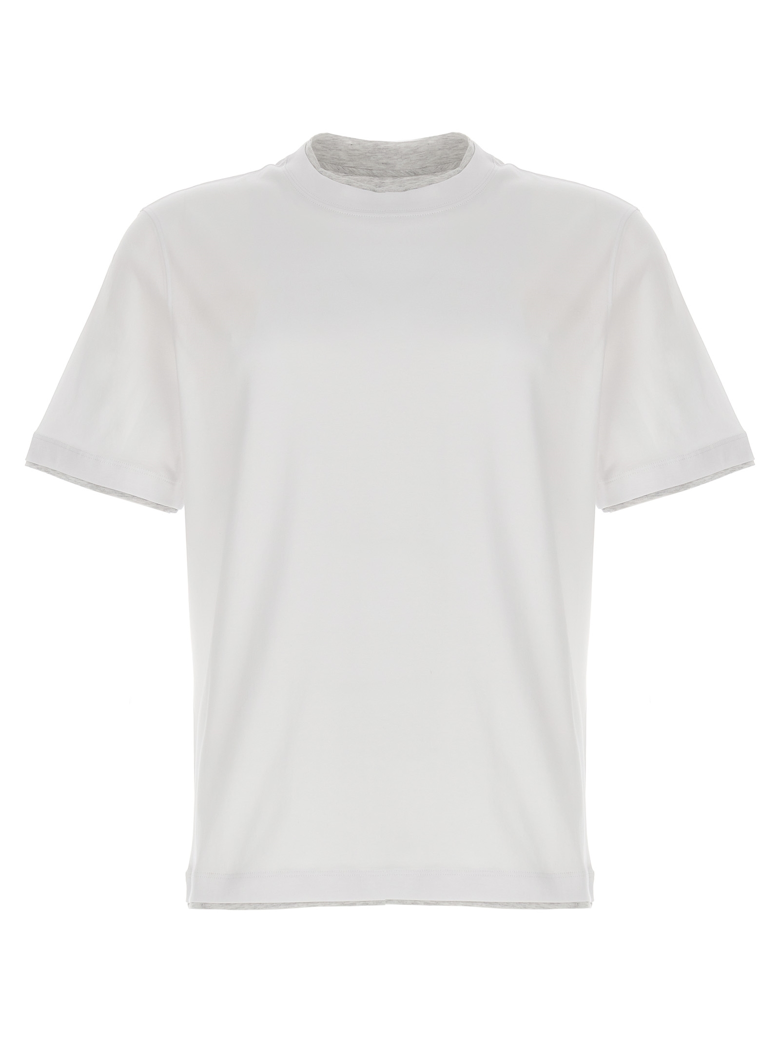 Double layer t-shirt M0B137427CW787 (Brunello Cucinelli / Tシャツ・カットソー ) | Brunello Cucinelli (ブルネロ・クチネリ)