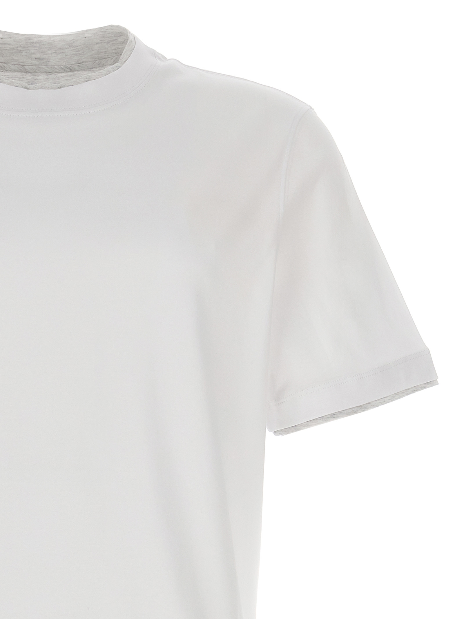 Double layer t-shirt M0B137427CW787 (Brunello Cucinelli / Tシャツ・カットソー ) | Brunello Cucinelli (ブルネロ・クチネリ)(2)