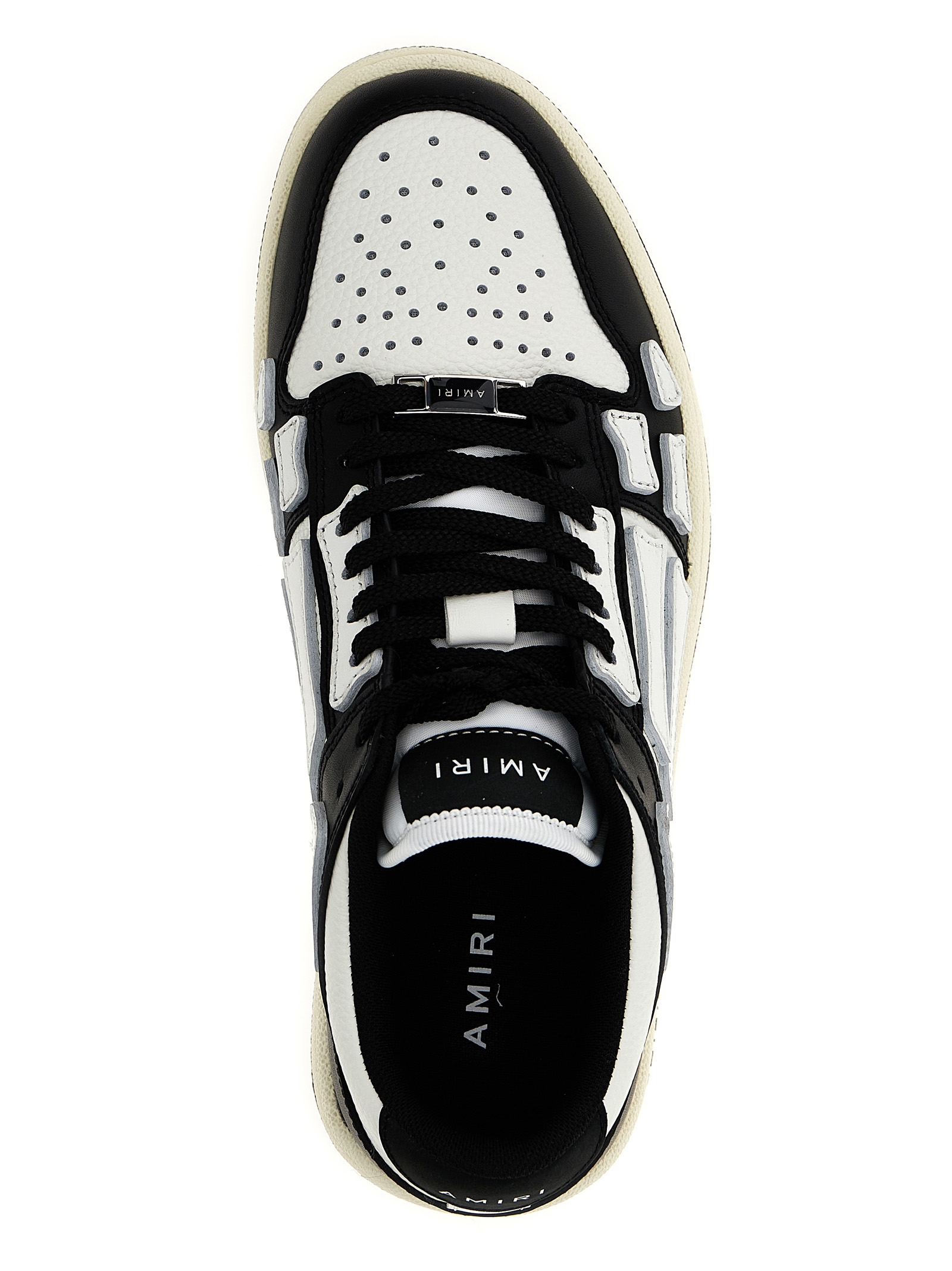 スニーカー AMIRI FW24 'Skel Top Low' sneakers (AWFOSR1081 BLACKWHITE) Skel Top Low' sneakers (AMIRI/スニーカー) | AMIRI(アミリ