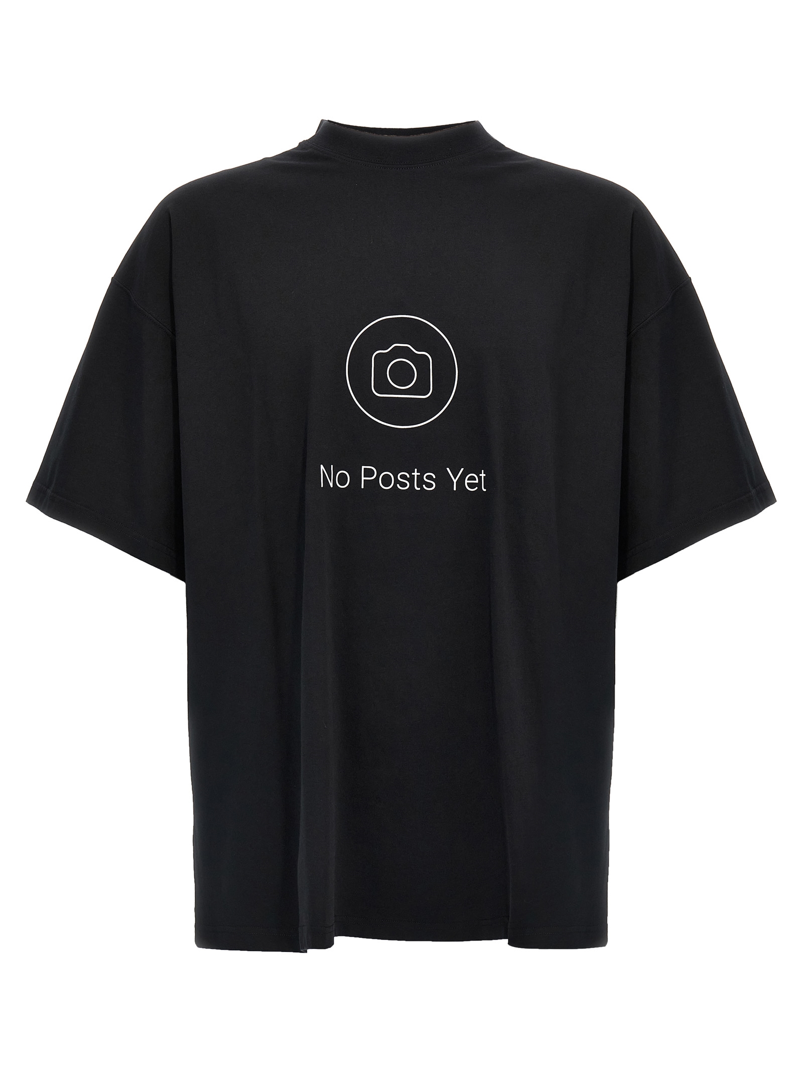 'No Posts' T-shirt UA66TR730BBLACK (VETEMENTS / Tシャツ・カットソー ) | VETEMENTS (ヴェトモン)