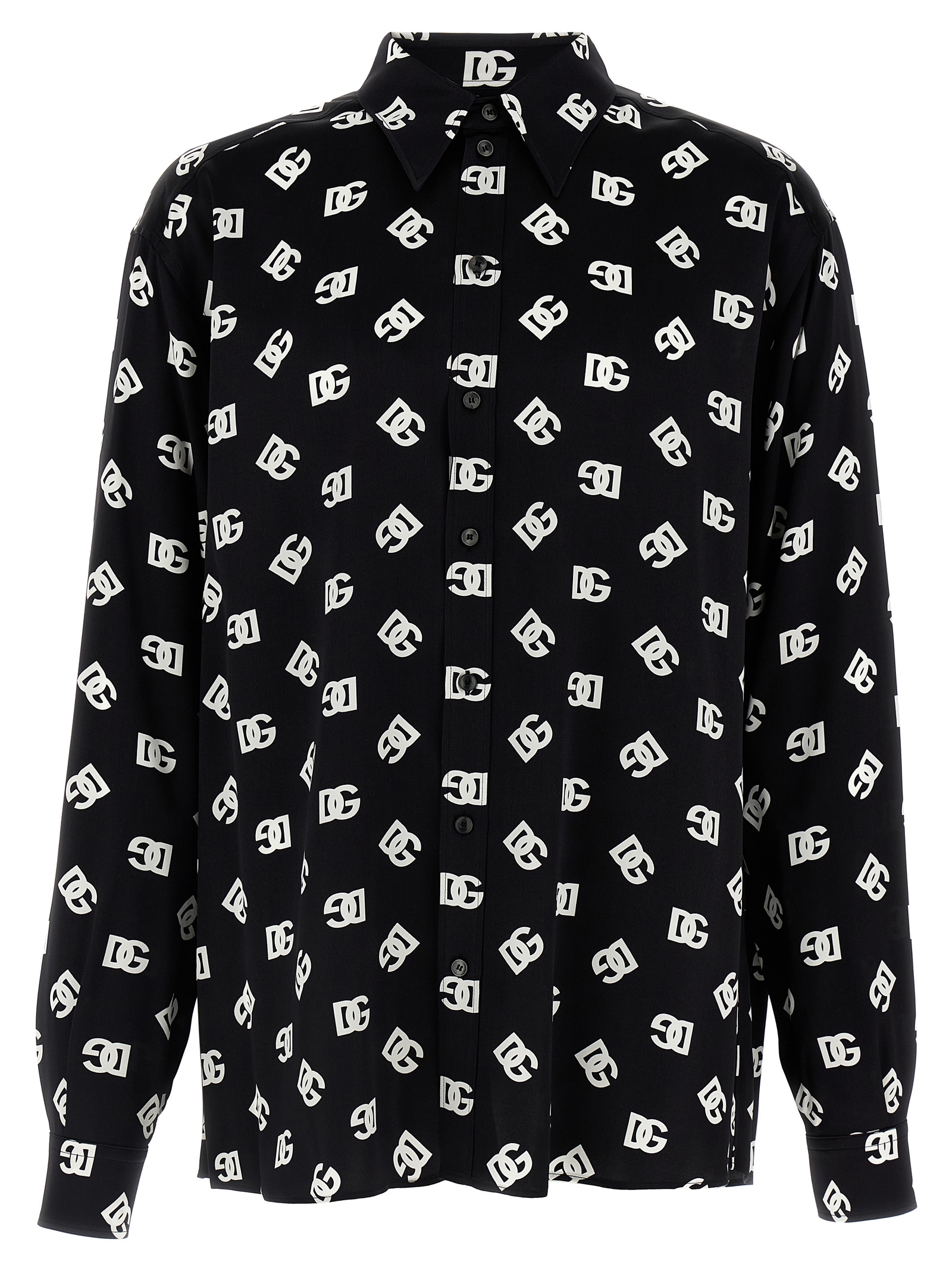 Satin logo shirt G5IT7TIS1O7HNVAA (Dolce & Gabbana / シャツ・ブラウス ) | Dolce & Gabbana (ドルチェガッバーナ)
