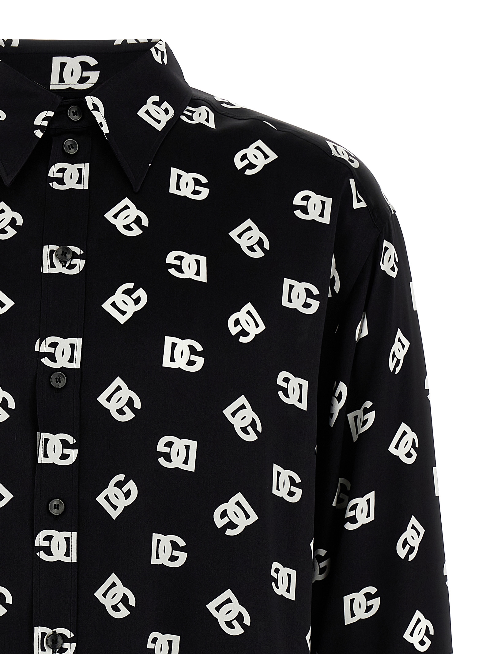 Satin logo shirt G5IT7TIS1O7HNVAA (Dolce & Gabbana / シャツ・ブラウス ) | Dolce & Gabbana (ドルチェガッバーナ)(2)