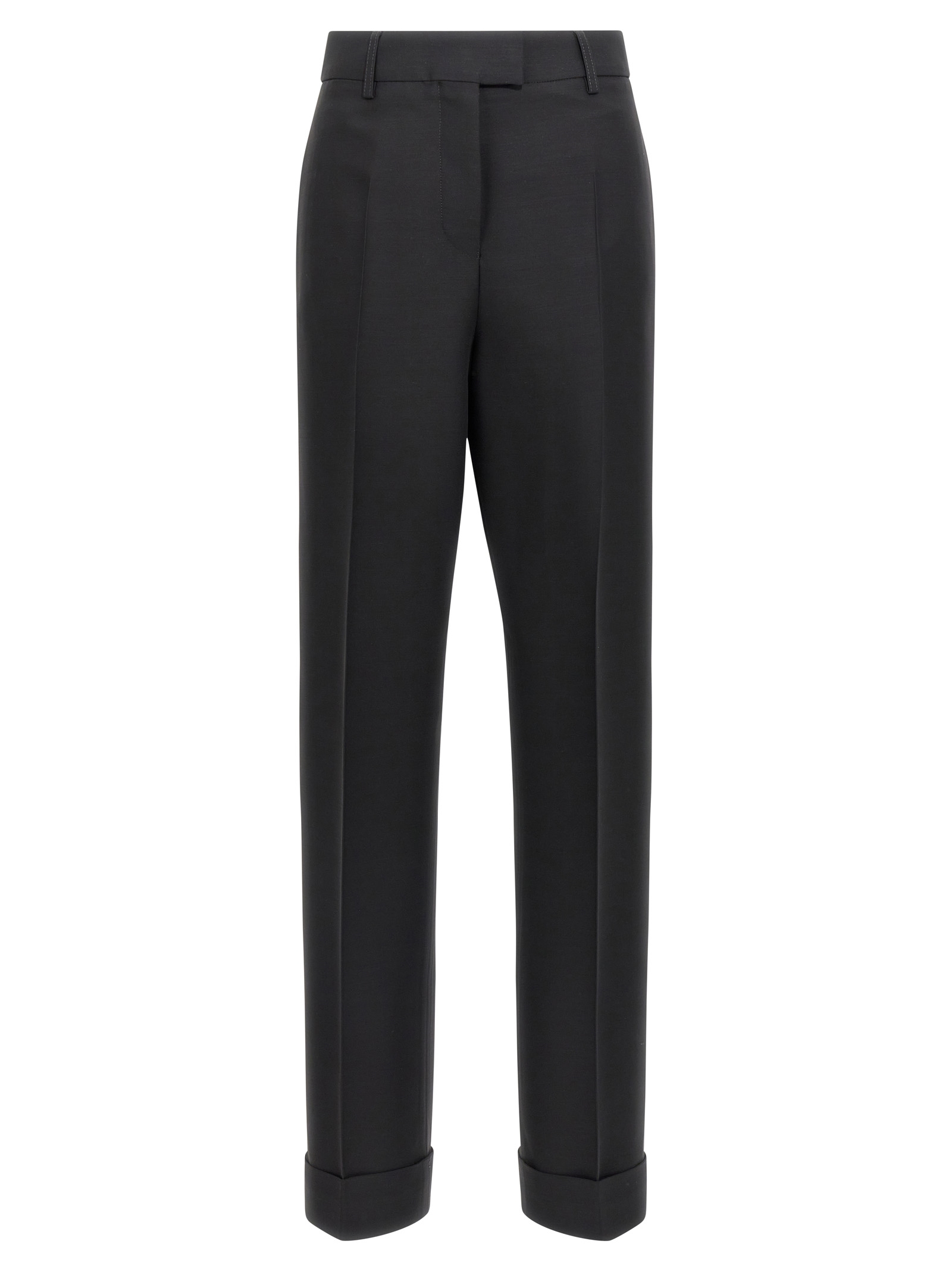 Stretched pleated trousers 780902NERO (FERRAGAMO / パンツ ) | FERRAGAMO (フェラガモ)