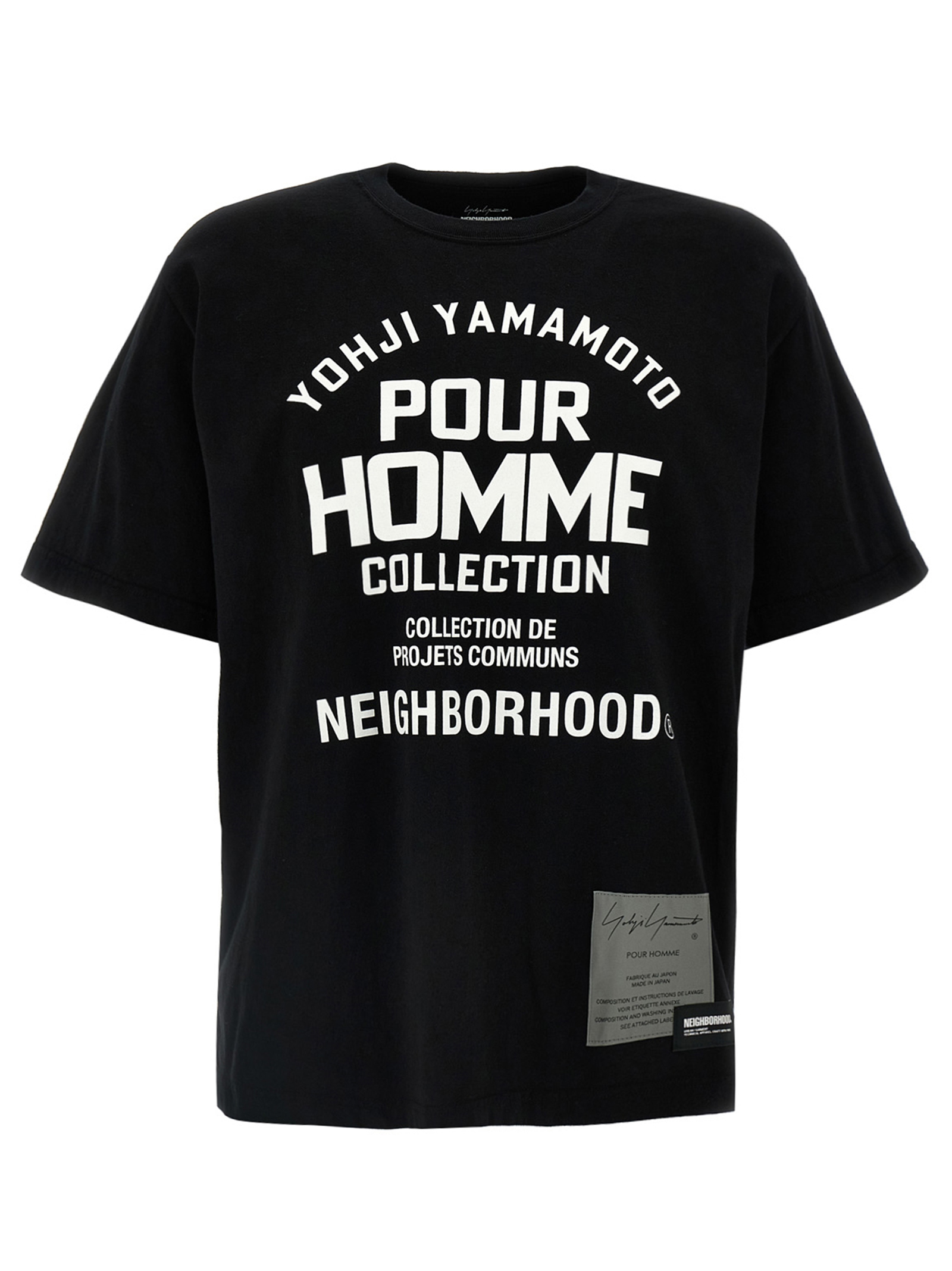 Yohji Yamamoto x NEIGHBORHOOD 'SS-2' T-shirt HPT90997BLACK2 (Yohji Yamamoto / Tシャツ・カットソー ) | Yohji Yamamoto (ヨウジヤマモト)