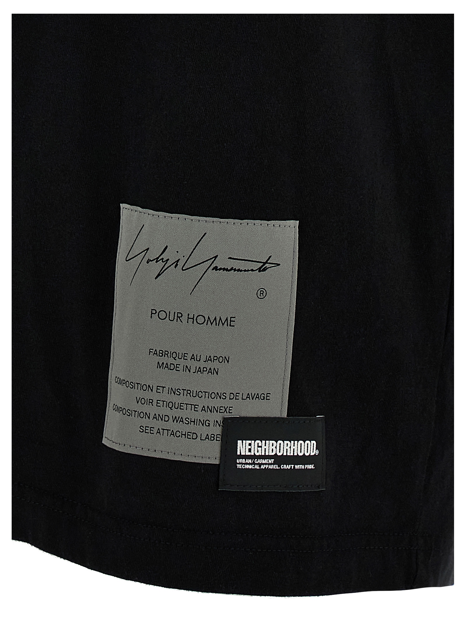 Yohji Yamamoto x NEIGHBORHOOD 'SS-2' T-shirt HPT90997BLACK2 (Yohji Yamamoto / Tシャツ・カットソー ) | Yohji Yamamoto (ヨウジヤマモト)(3)