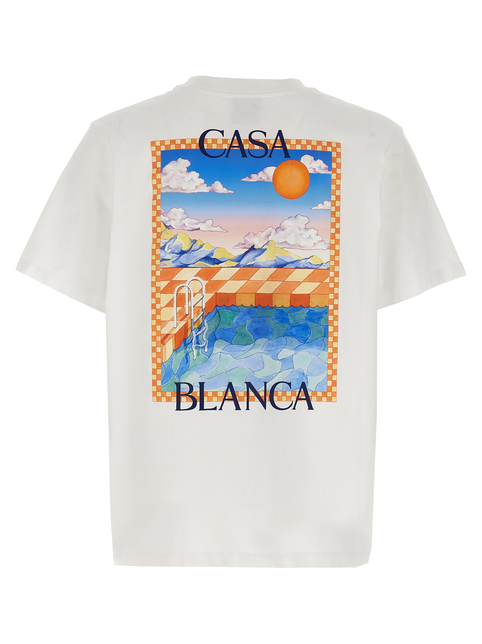'Surreal Pool' print T-shirt MS25JTS00115SURREALPOOL (Casablanca / Tシャツ・カットソー ) | Casablanca (カサブランカ)(1)