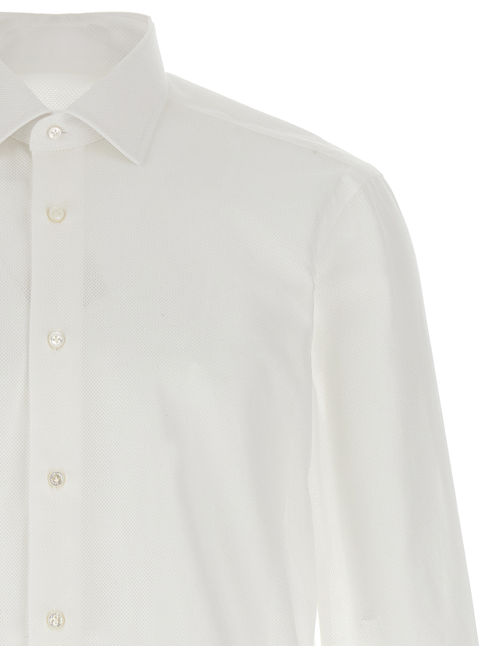 Honeycomb shirt D2U12P01470070001 (BARBA / シャツ・ブラウス ) | BARBA (バルバ)(2)