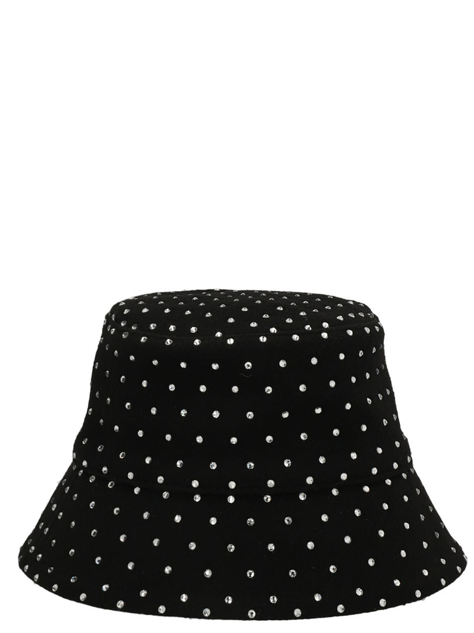 Crystal bucket hat BCT101WDMDBLACK (RUSLAN BAGINSKIY / 帽子 ) | RUSLAN BAGINSKIY (ラスランバジンスキー)